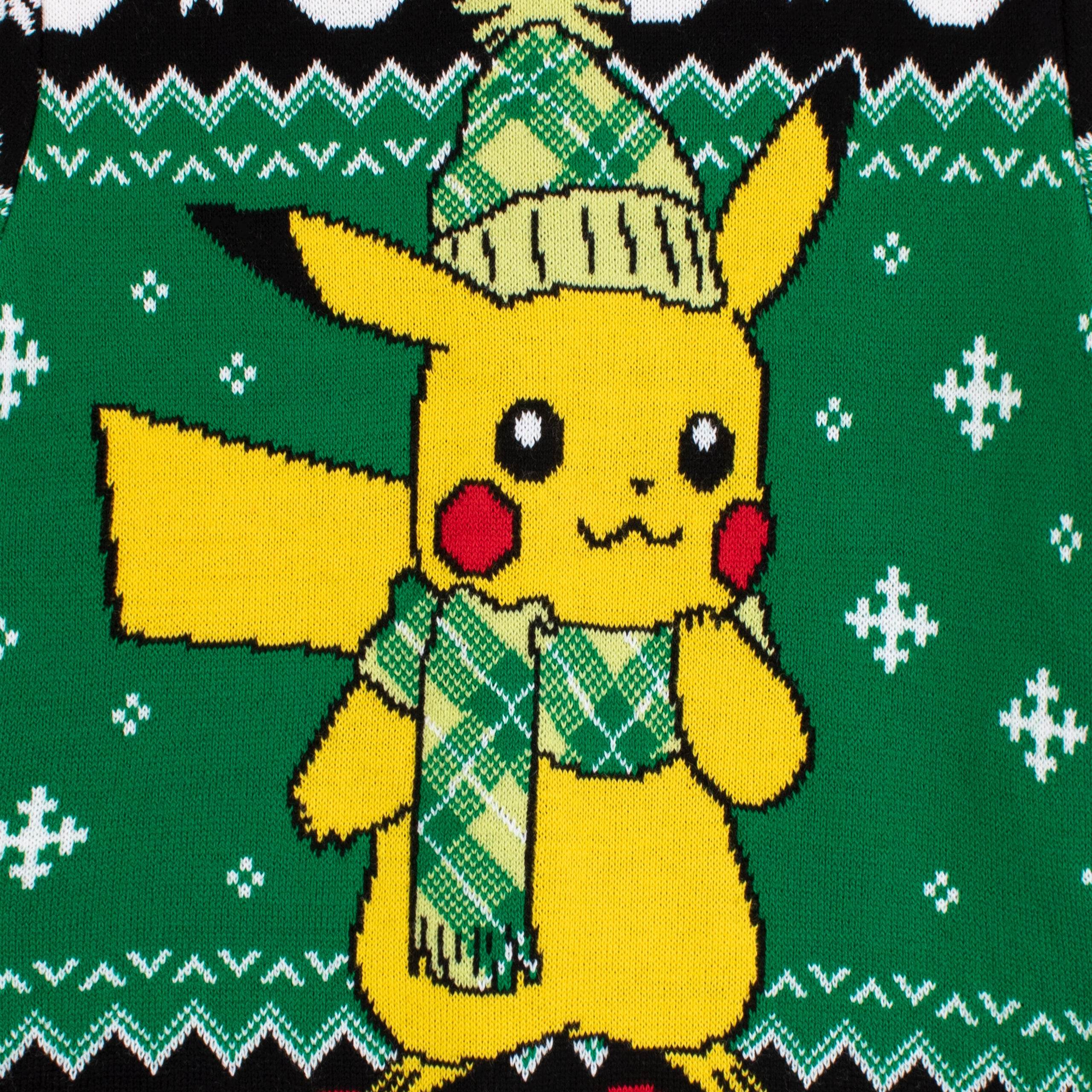 Mens Pokemon Christmas Jumper - Character.com
