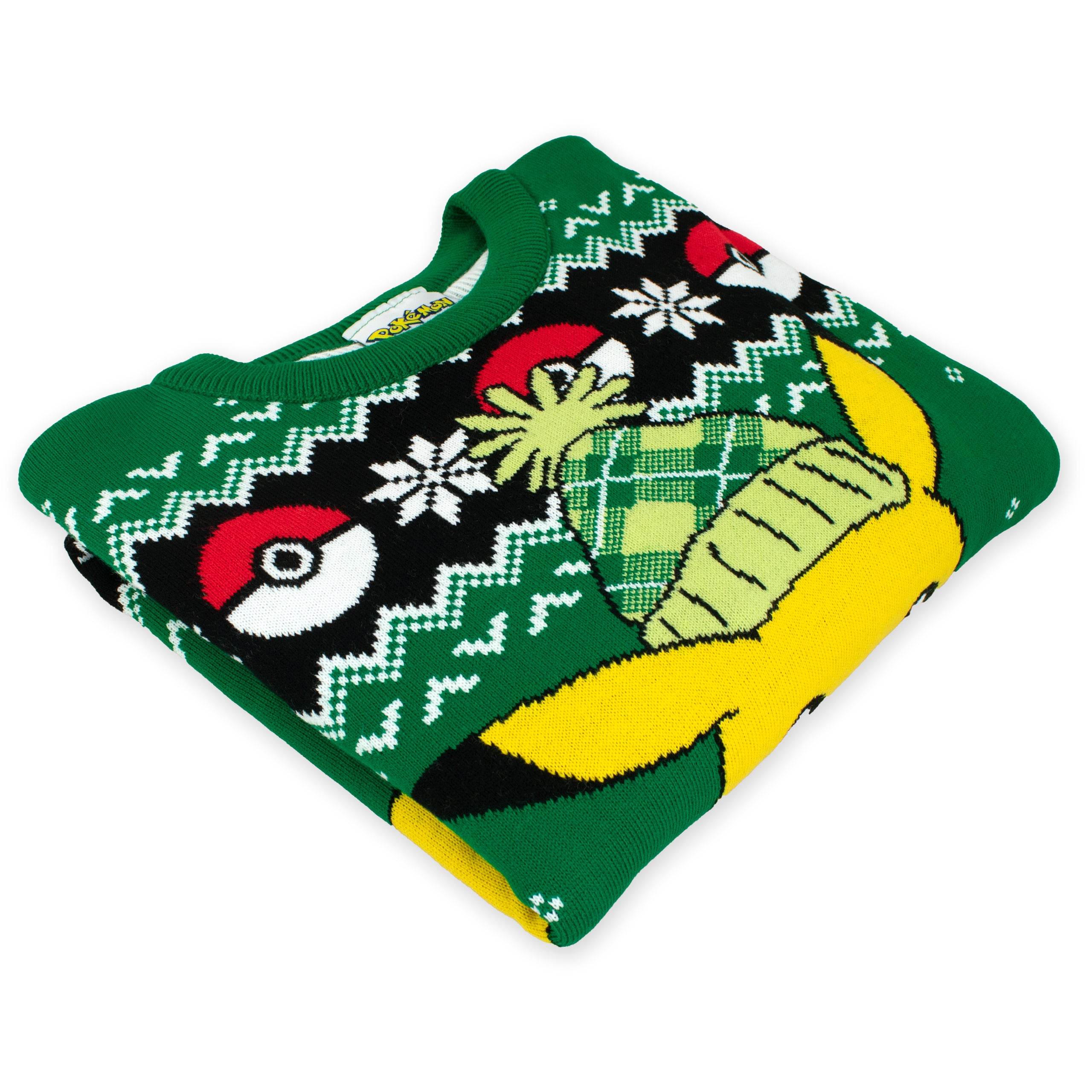 Mens Pokemon Christmas Jumper - Character.com