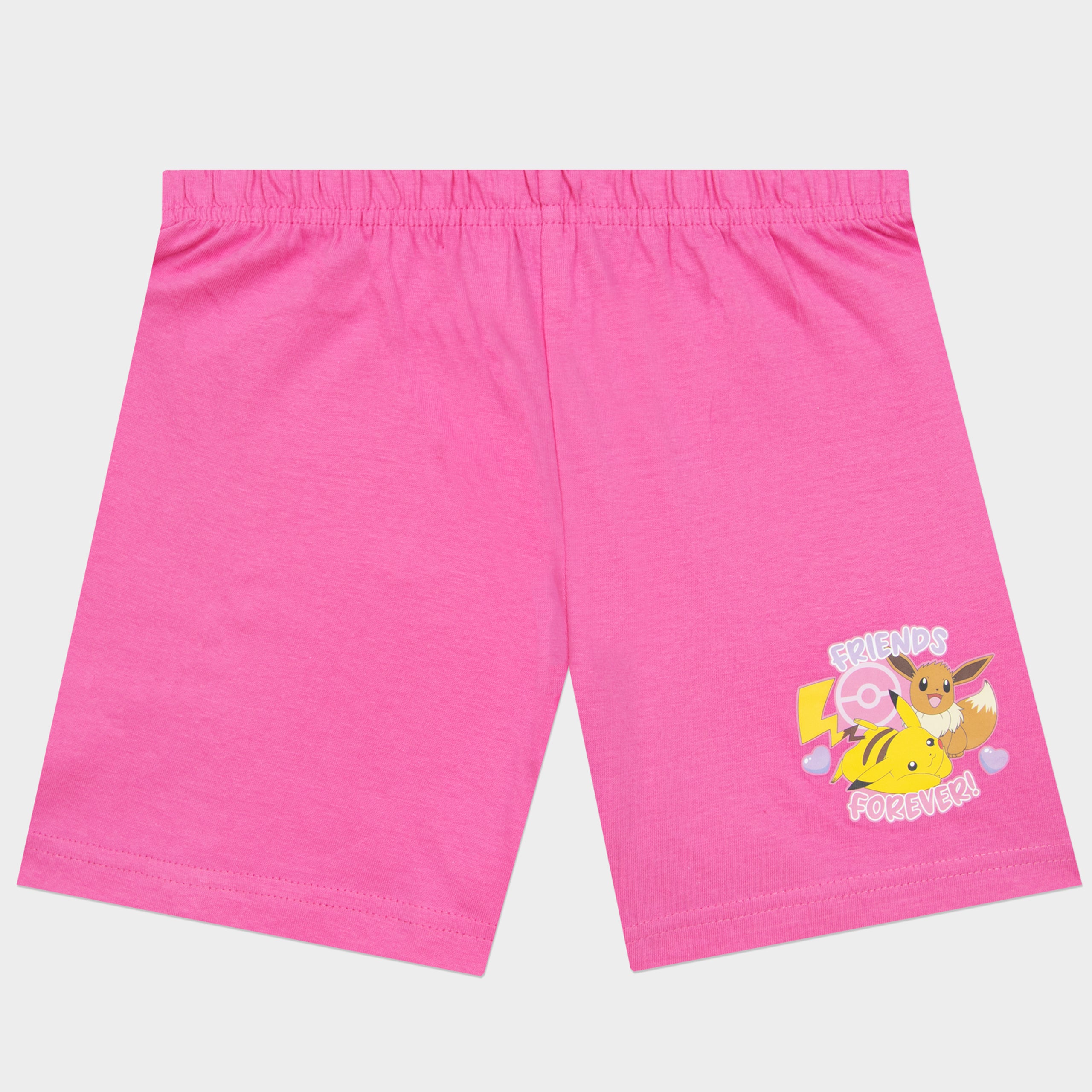 Pokemon Pikachu And Eevee Friends Forever Short Pyjamas