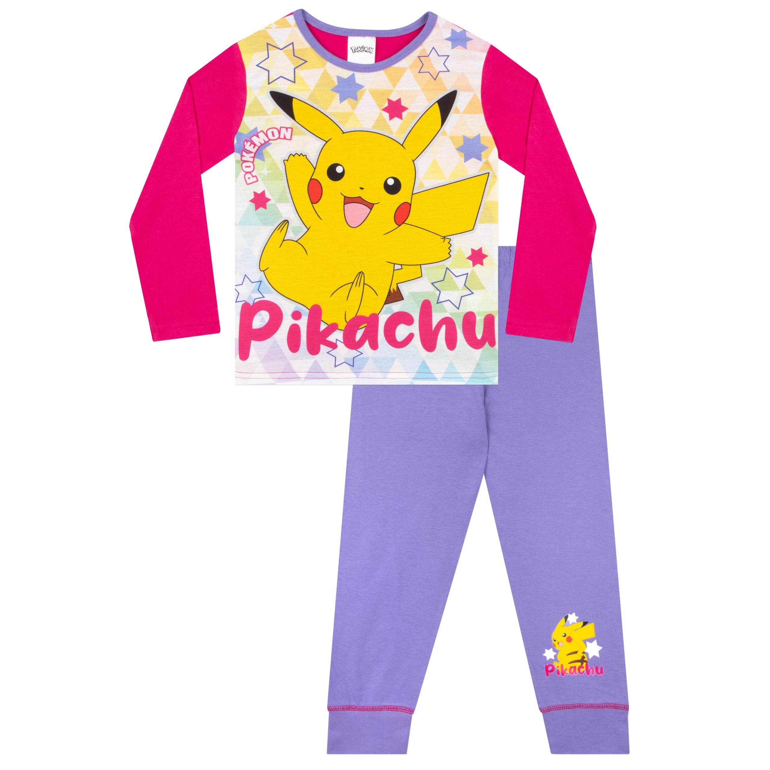 Pokemon Pyjamas Pikachu With Stars - Character.com