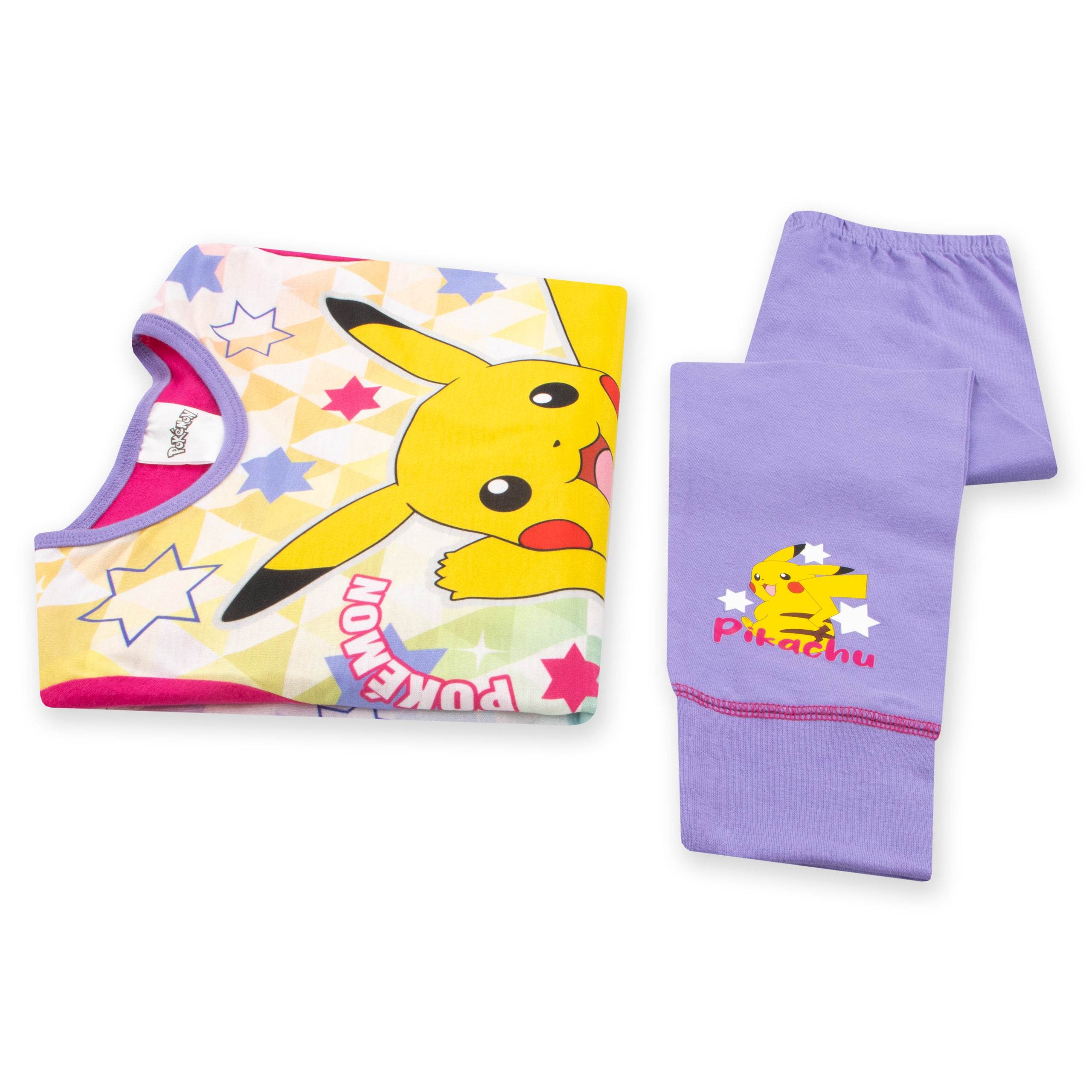 Pokemon Pyjamas Pikachu With Stars - Character.com