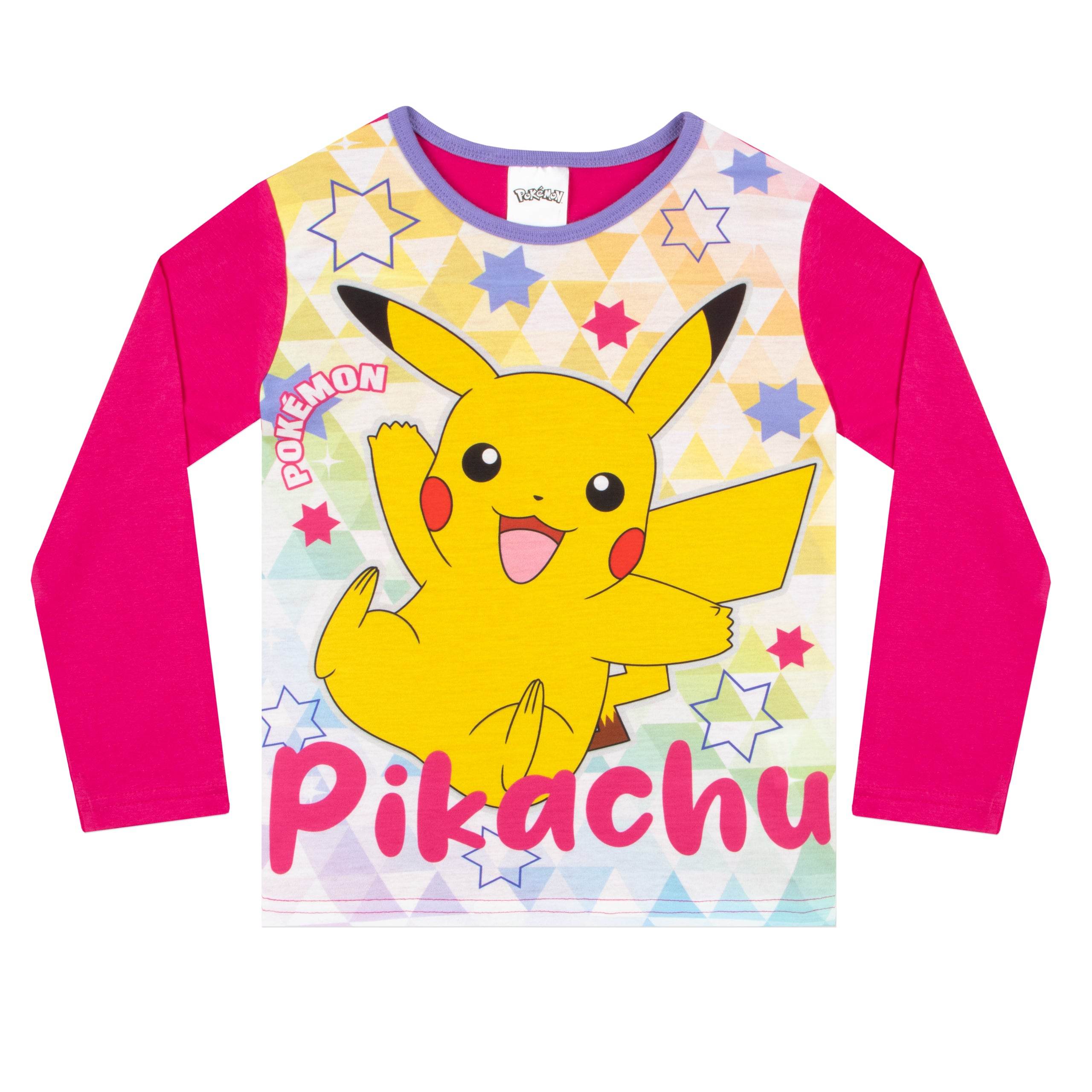 Pokemon Pyjamas Pikachu With Stars - Character.com
