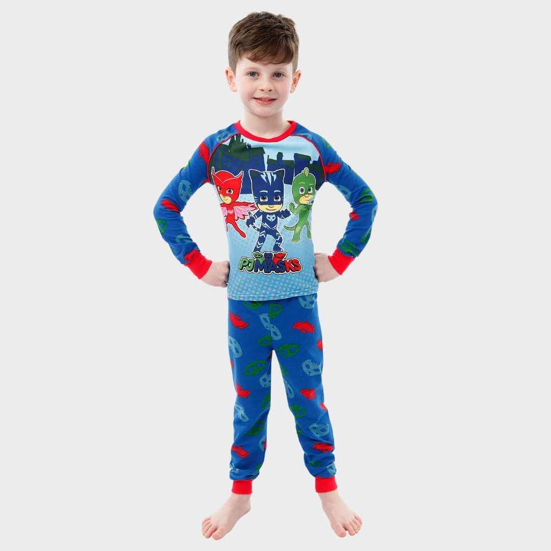 Catboy Pyjamas PJ Masks Boys Pyjamas | Catboy, Owlette & Gekko PJs | Snuggle Fit ...
