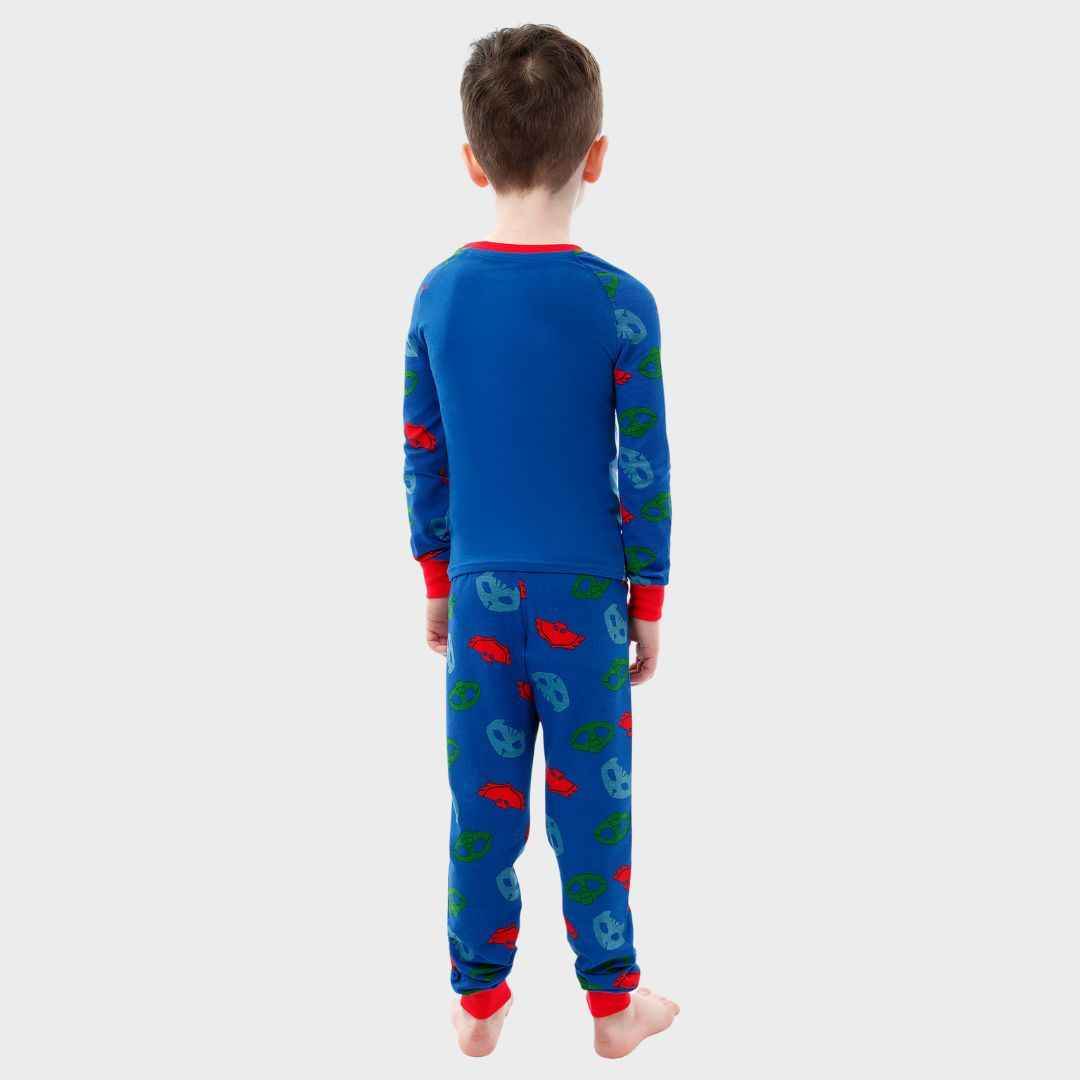 Pyjama Enfant Pyjama Garçon PJ Masks - Ensemble Officiel Disney - Coton Élasthanne - Bien Ajusté Produit Licence Disney Pyjama Enfant Pyjama Garçon PJ Masks - Ensemble Officiel Disney - Coton Élasthanne - Bien Ajusté Produit Licence Disney