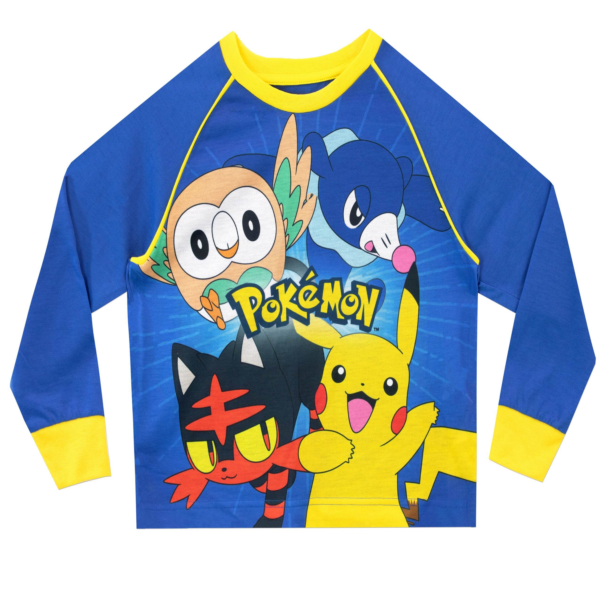 Pokemon Pyjamas - Pikachu, Popplio, Rowlet, and Litten - Character.com