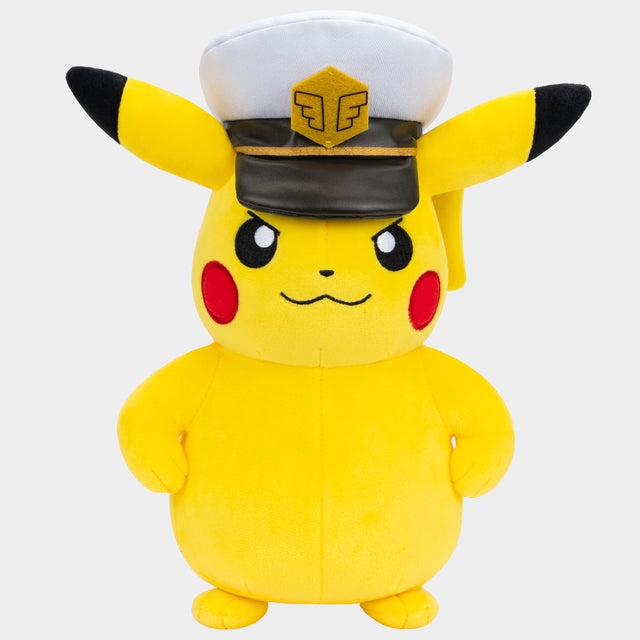 Pokemon Captain Pikachu Plush