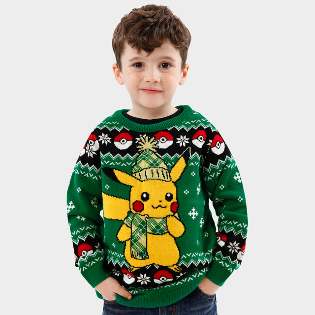 Pokemon Pikachu Christmas Jumper
