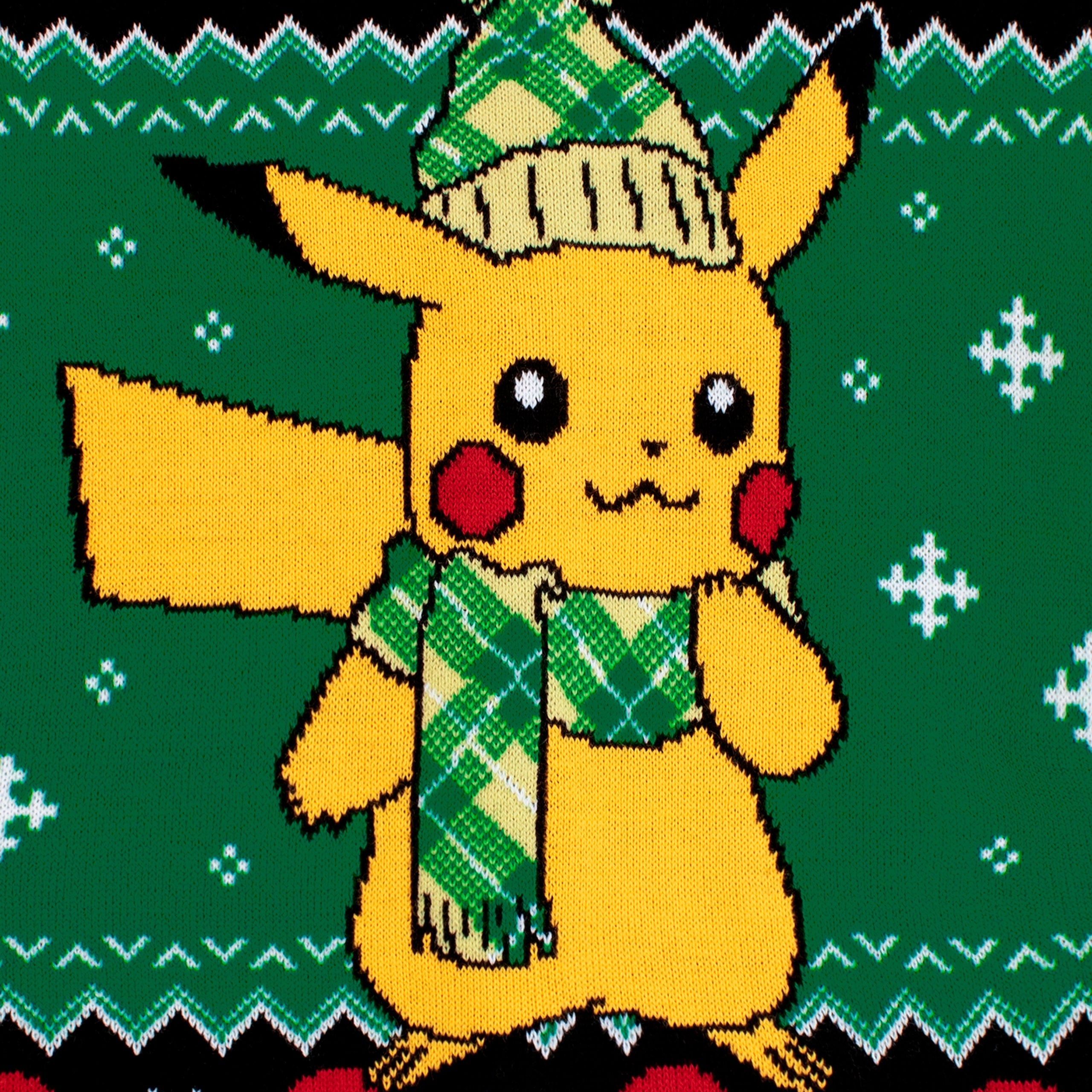 Pokemon Pikachu Christmas Jumper