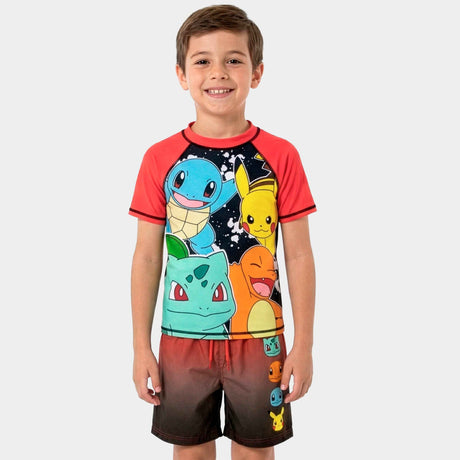 Pokemon Rashie Official Pokemon Clothing | Kids Pikachu T-Shirts & PJs – Character.com
