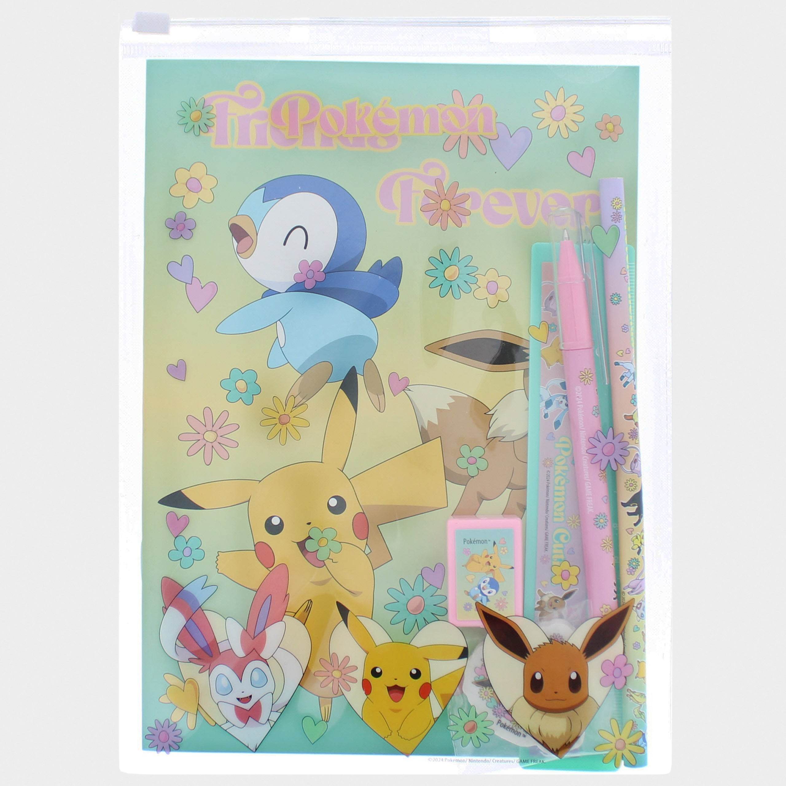 Pokémon “Forever Friends” Pastel Super Stationery Set - Character.com