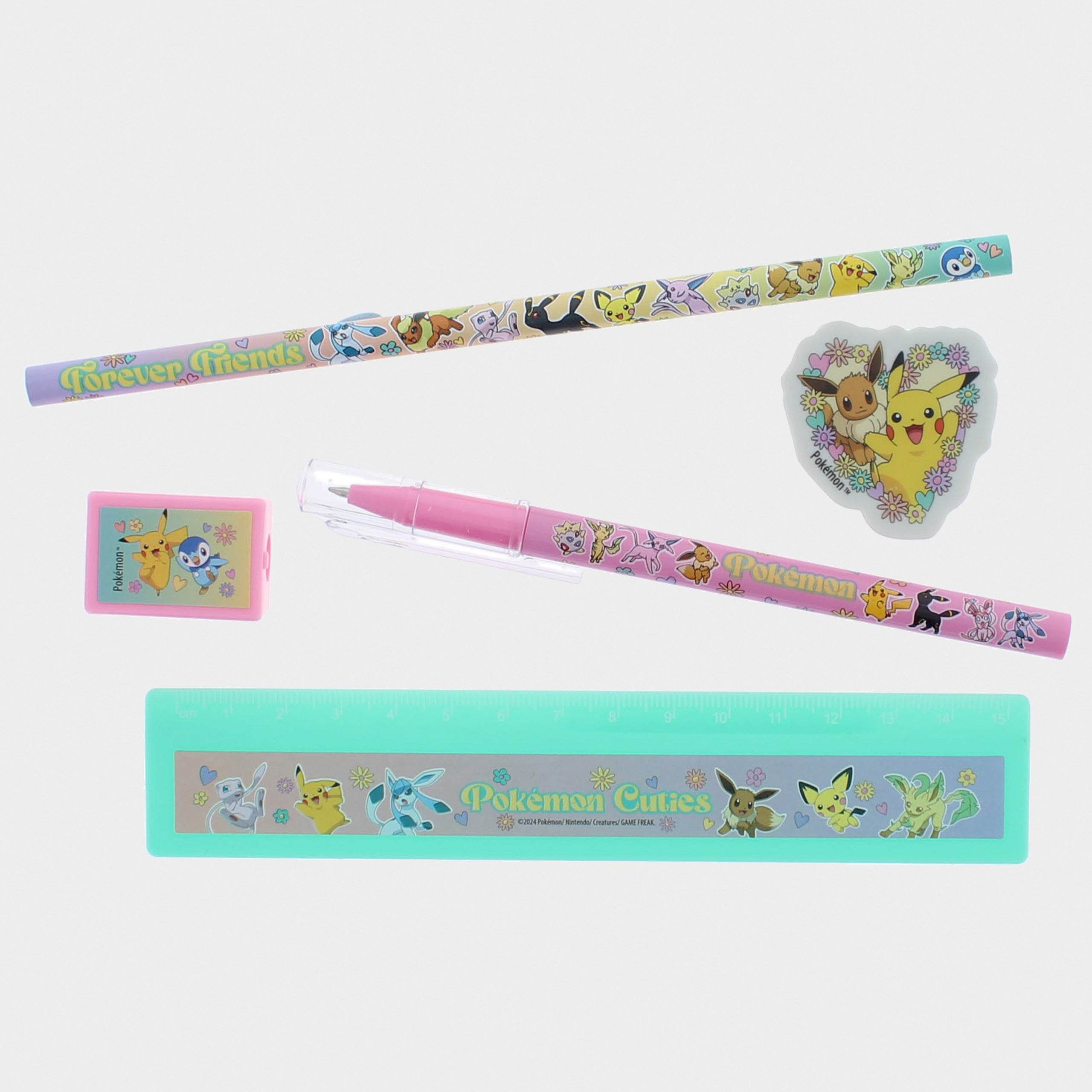 Pokémon “Forever Friends” Pastel Super Stationery Set - Character.com