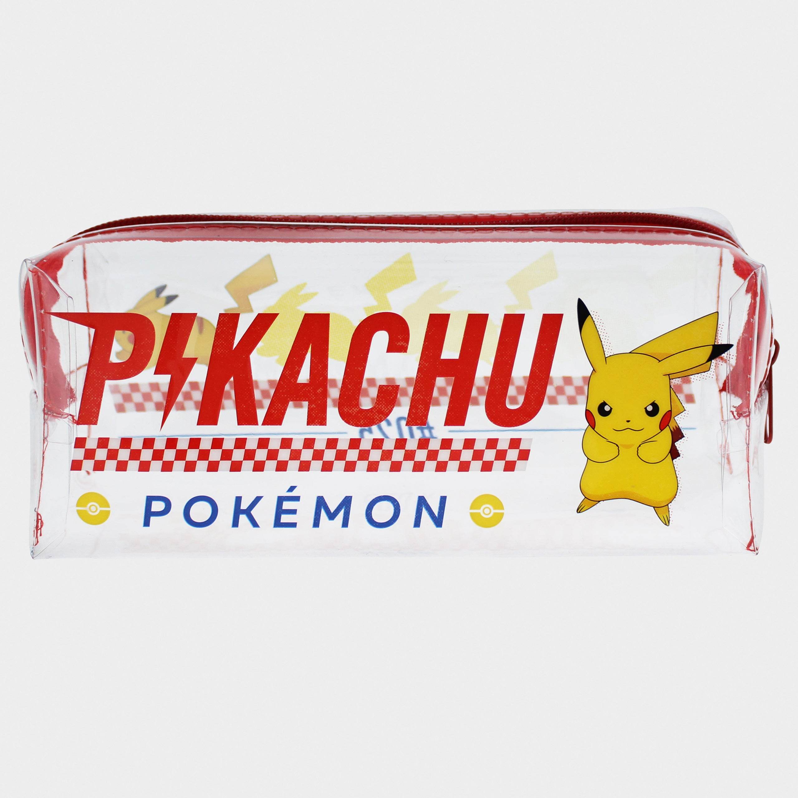 Pokémon Pikachu Clear Pencil Case - Character.com