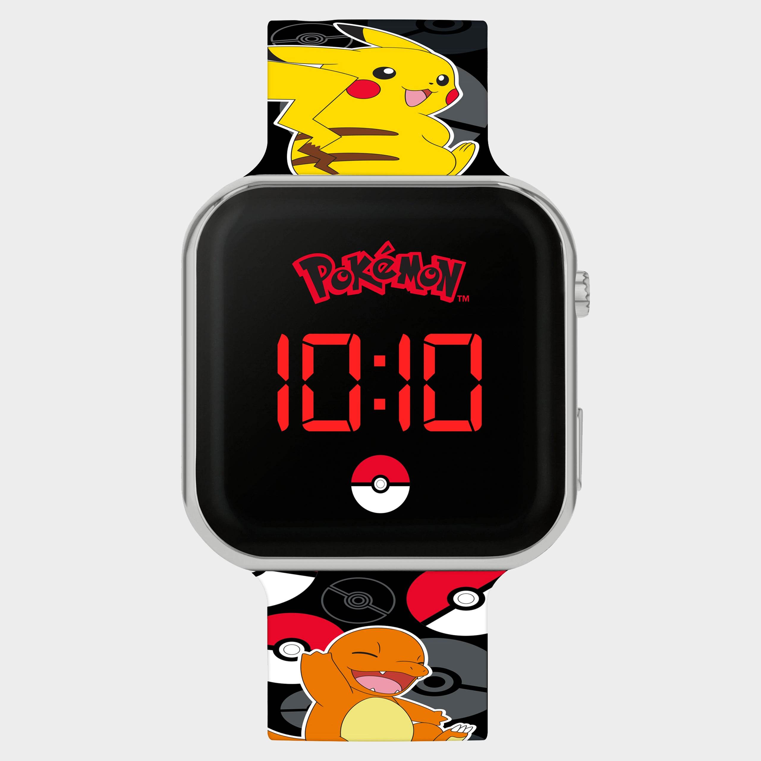 Pokemon Printed Strap Led Watch - Character.com
