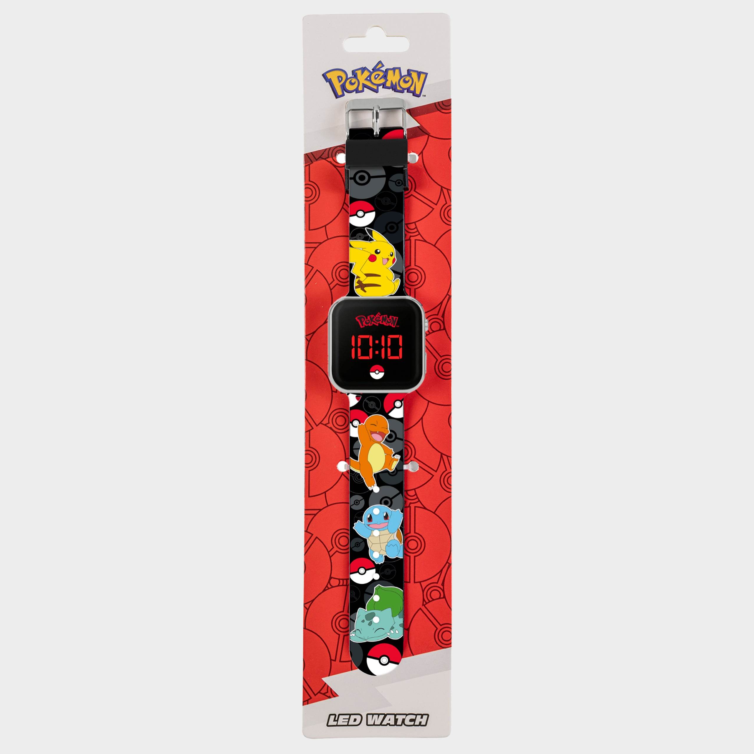 Pokemon Printed Strap Led Watch - Character.com