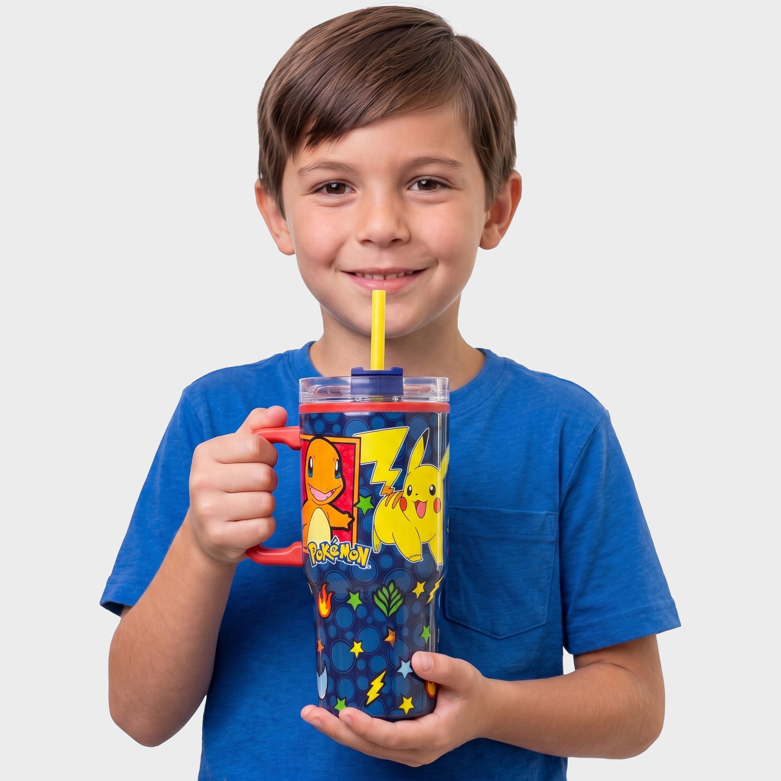 Pokemon Boys Pikachu Travel Mug