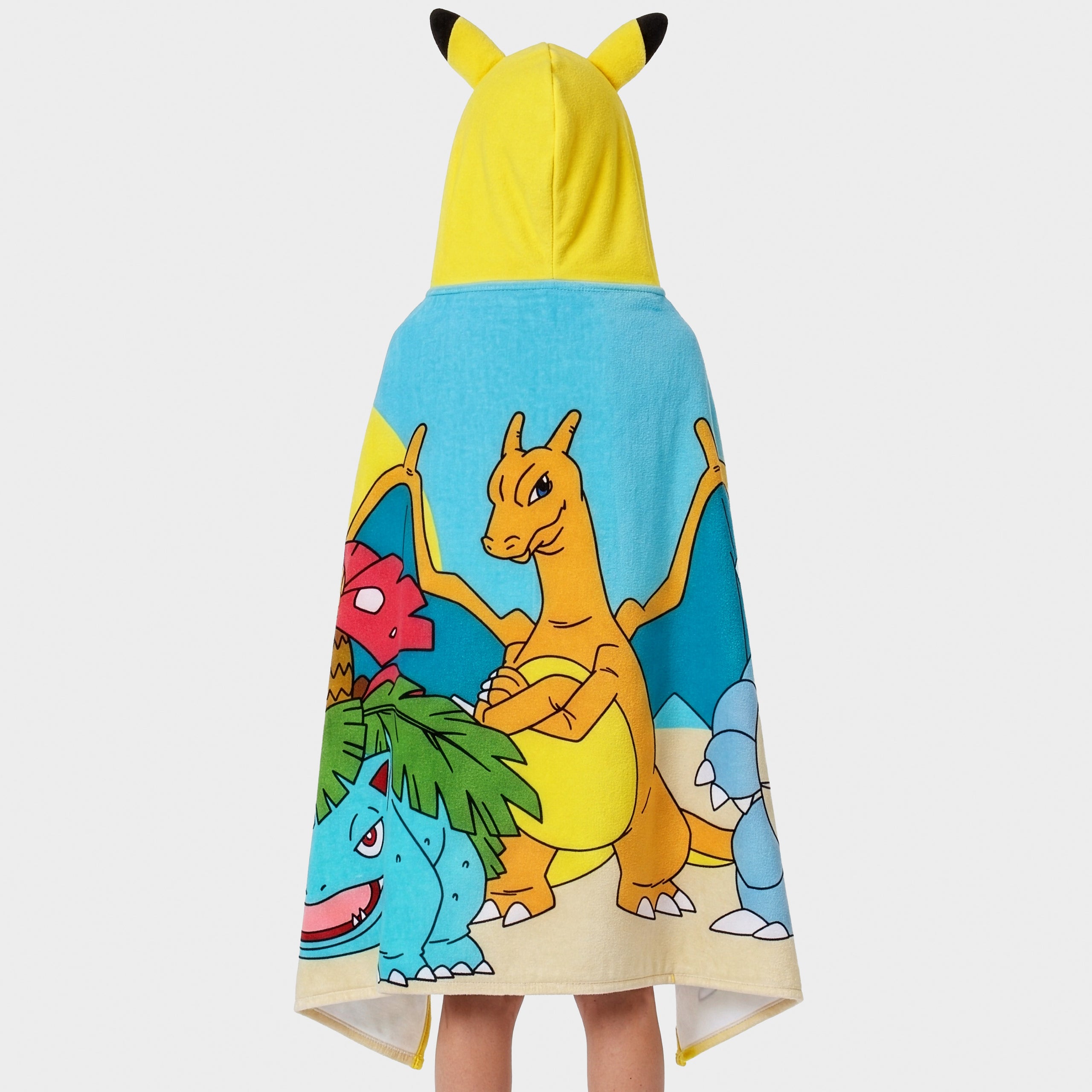 Pokémon Pikachu Hooded Poncho Towel