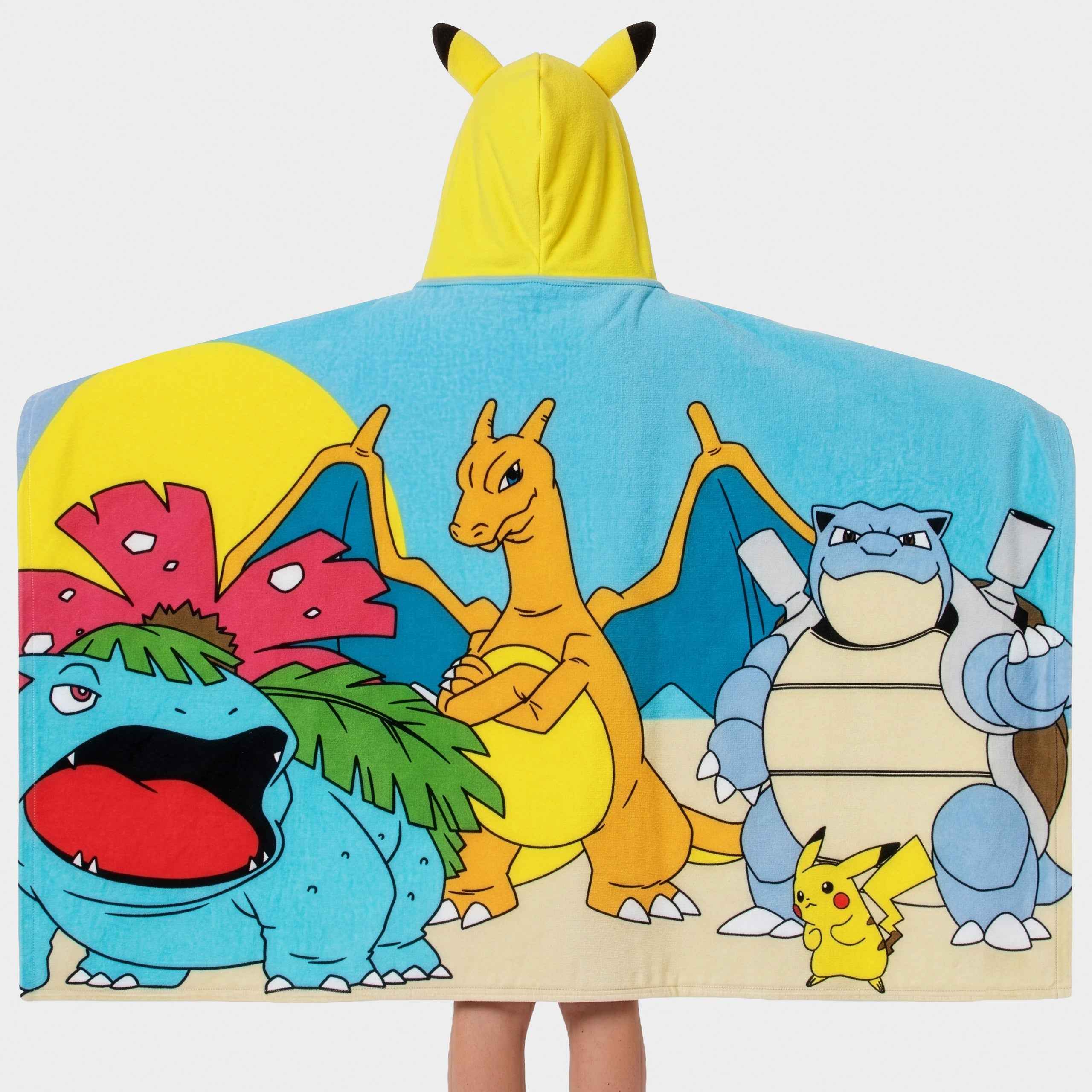 Pokémon Pikachu Hooded Poncho Towel