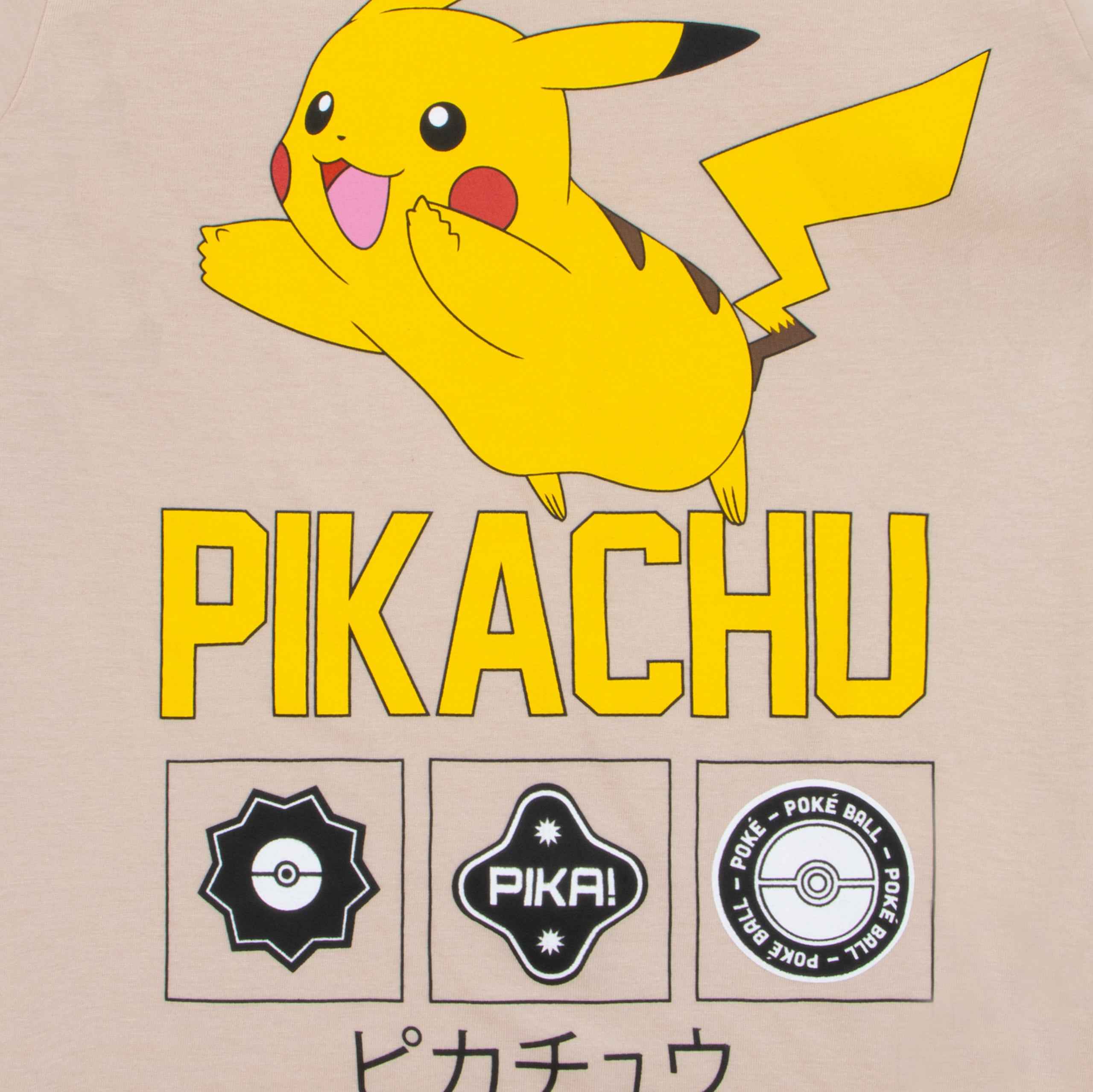 Pokémon Long Sleeve Boys T-Shirt - Pikachu