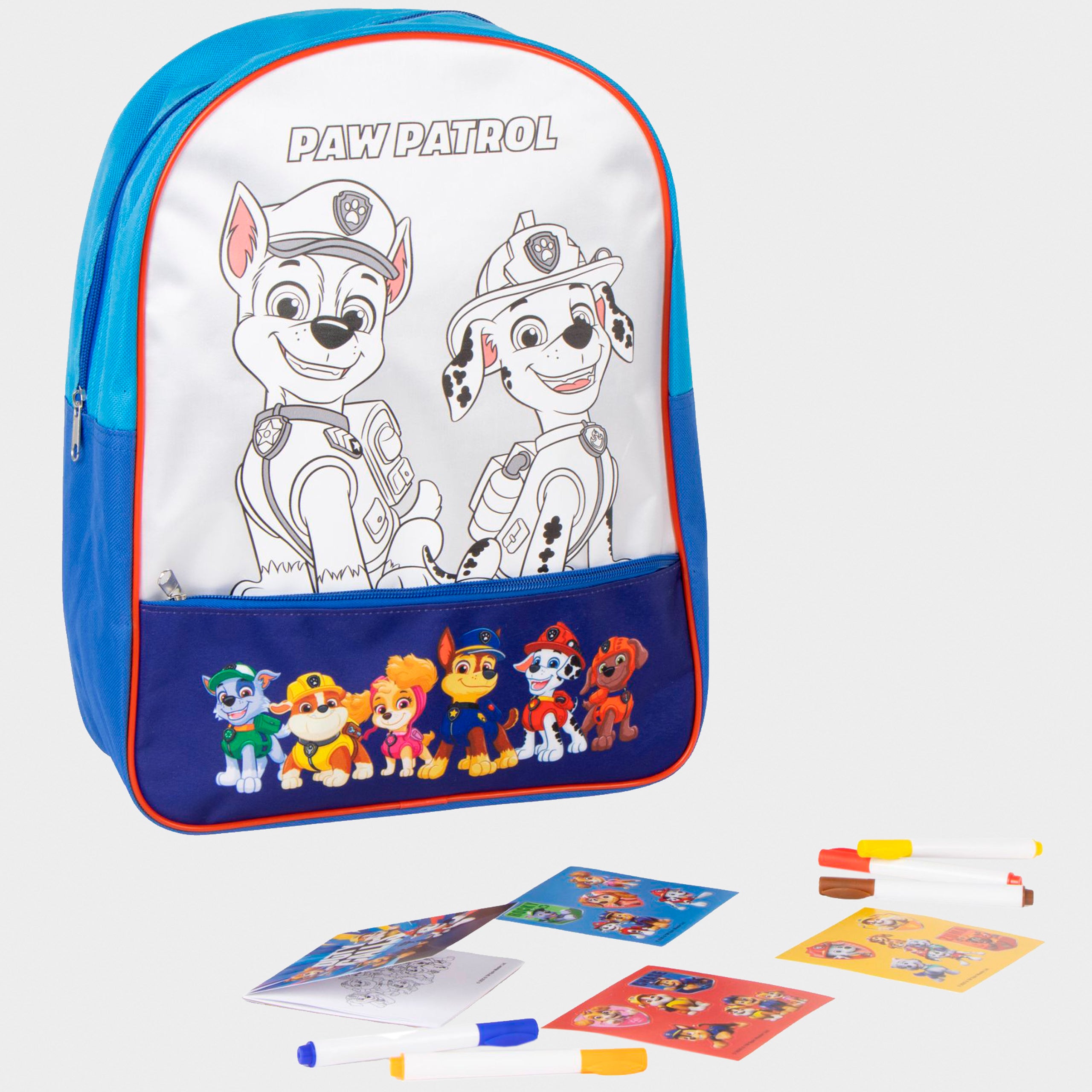 PAW Patrol Colour In Backpack Set