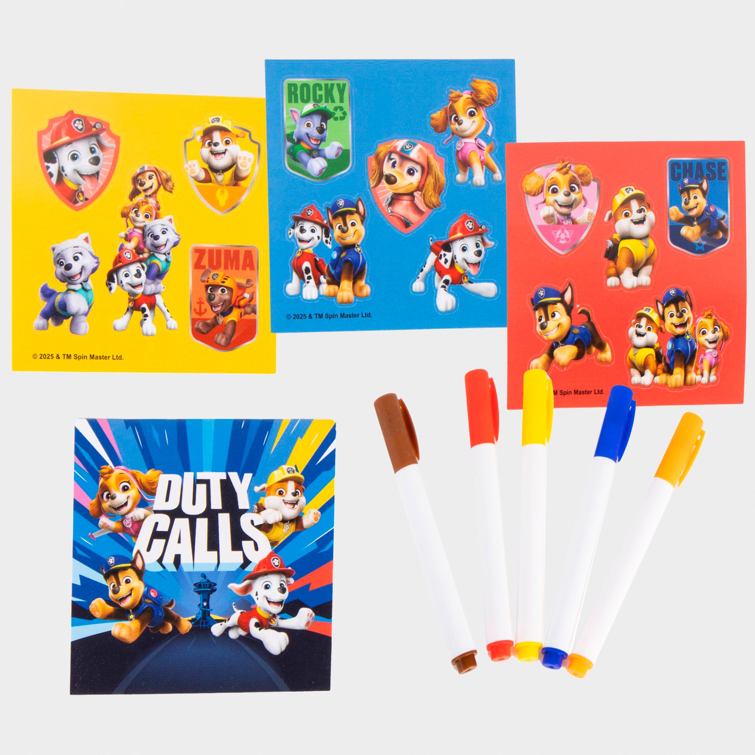 PAW Patrol Colour In Backpack Set