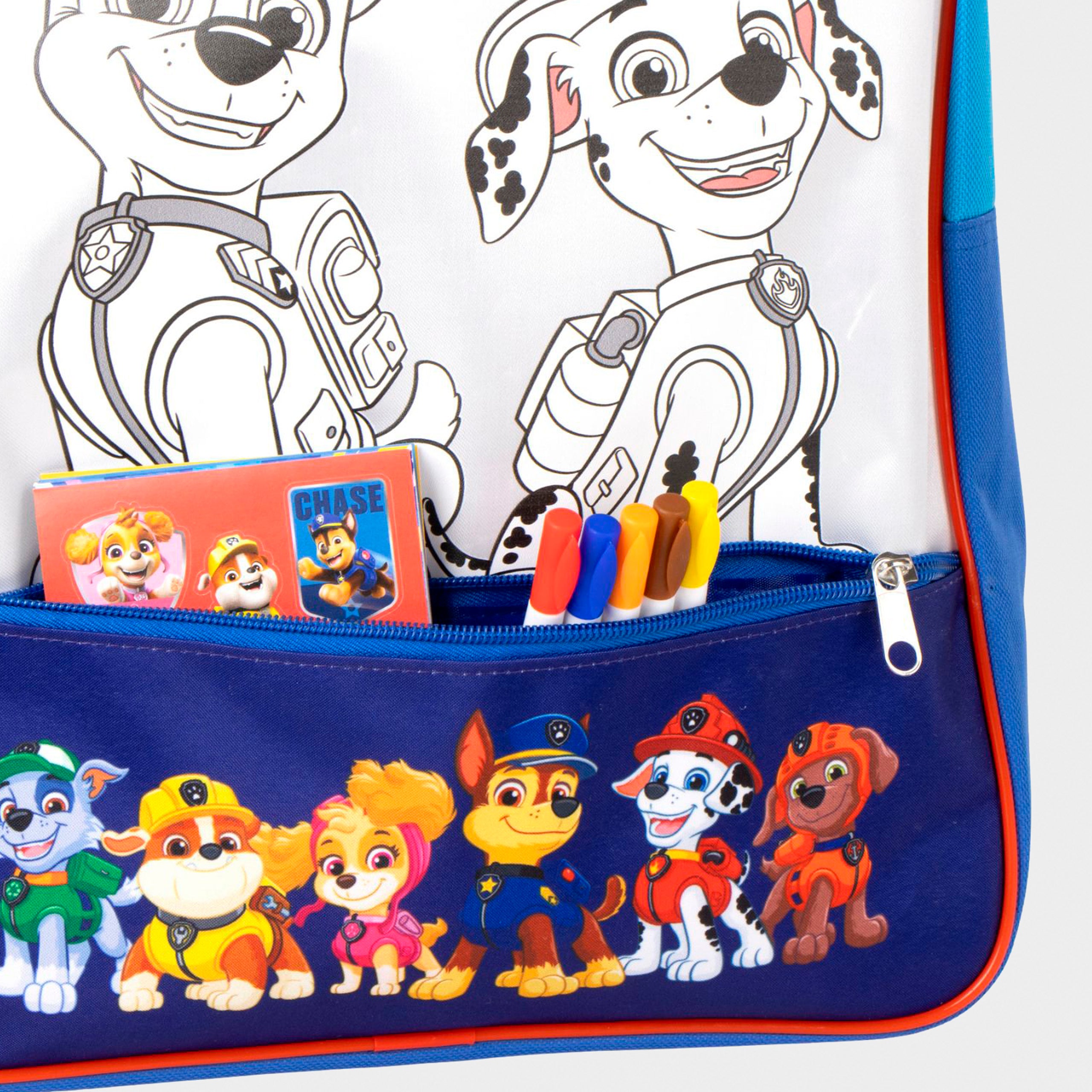 PAW Patrol Colour In Backpack Set
