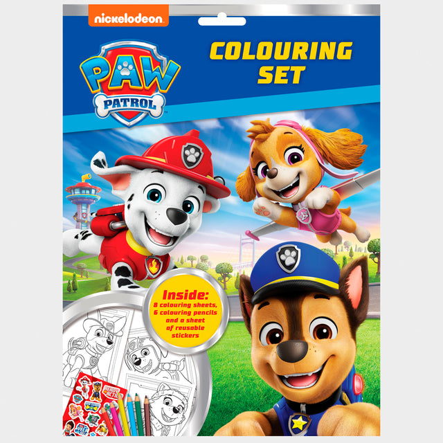 PAW Patrol Colouring Set
