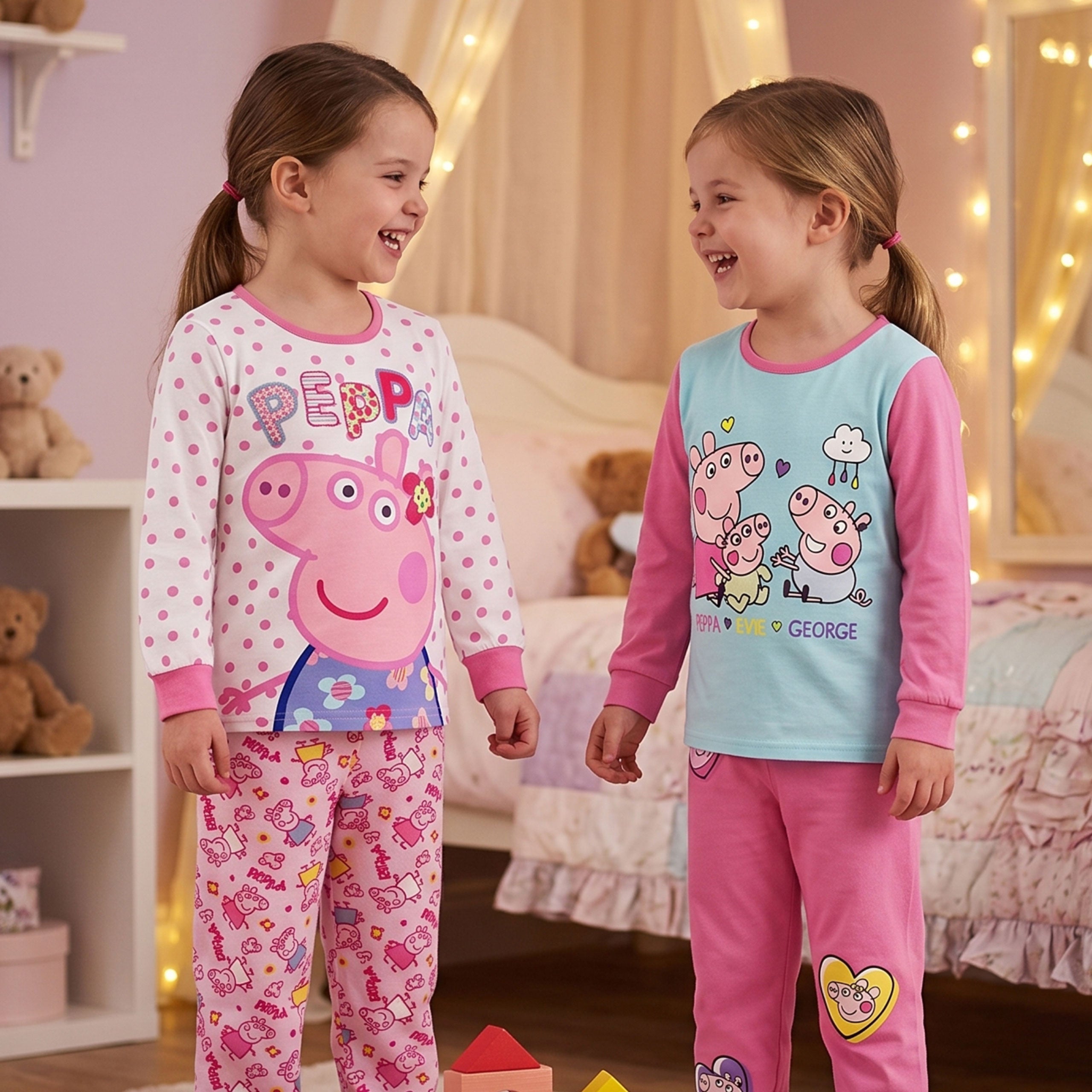 Peppa Pig Pyjama And Dressing Gown Set