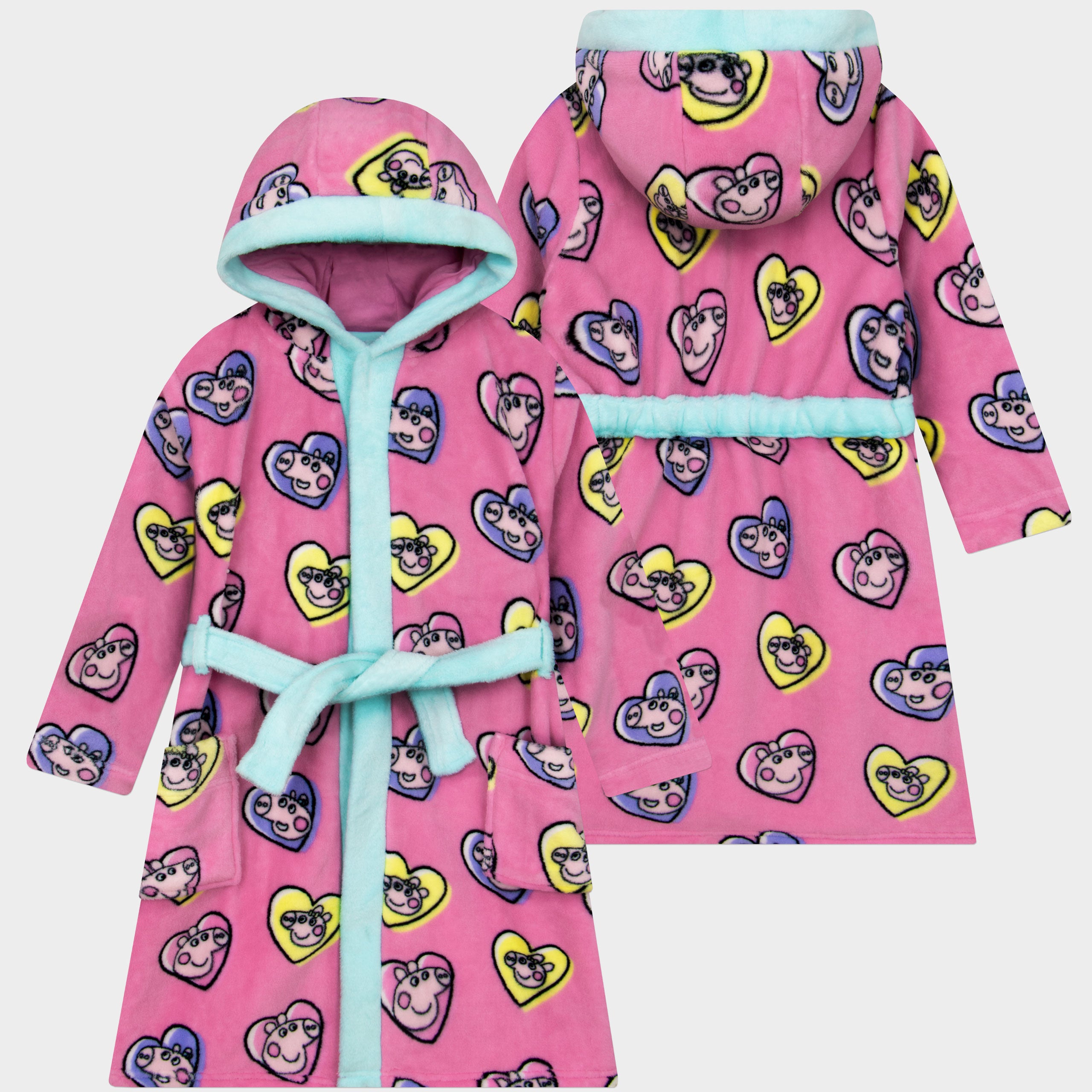 Peppa Pig Pyjama And Dressing Gown Set