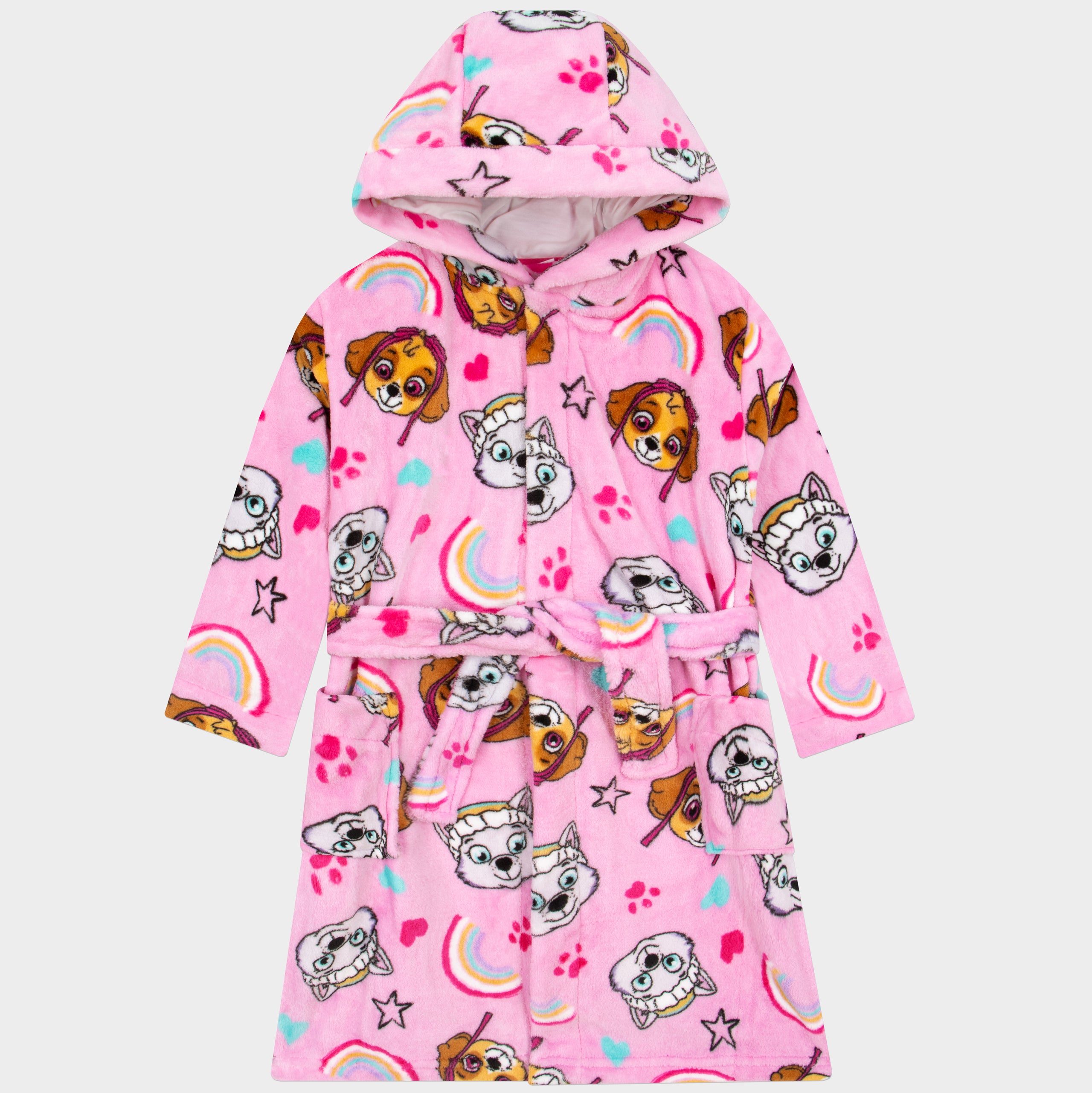 PAW Patrol Skye And Everest Rainbow Dressing Gown