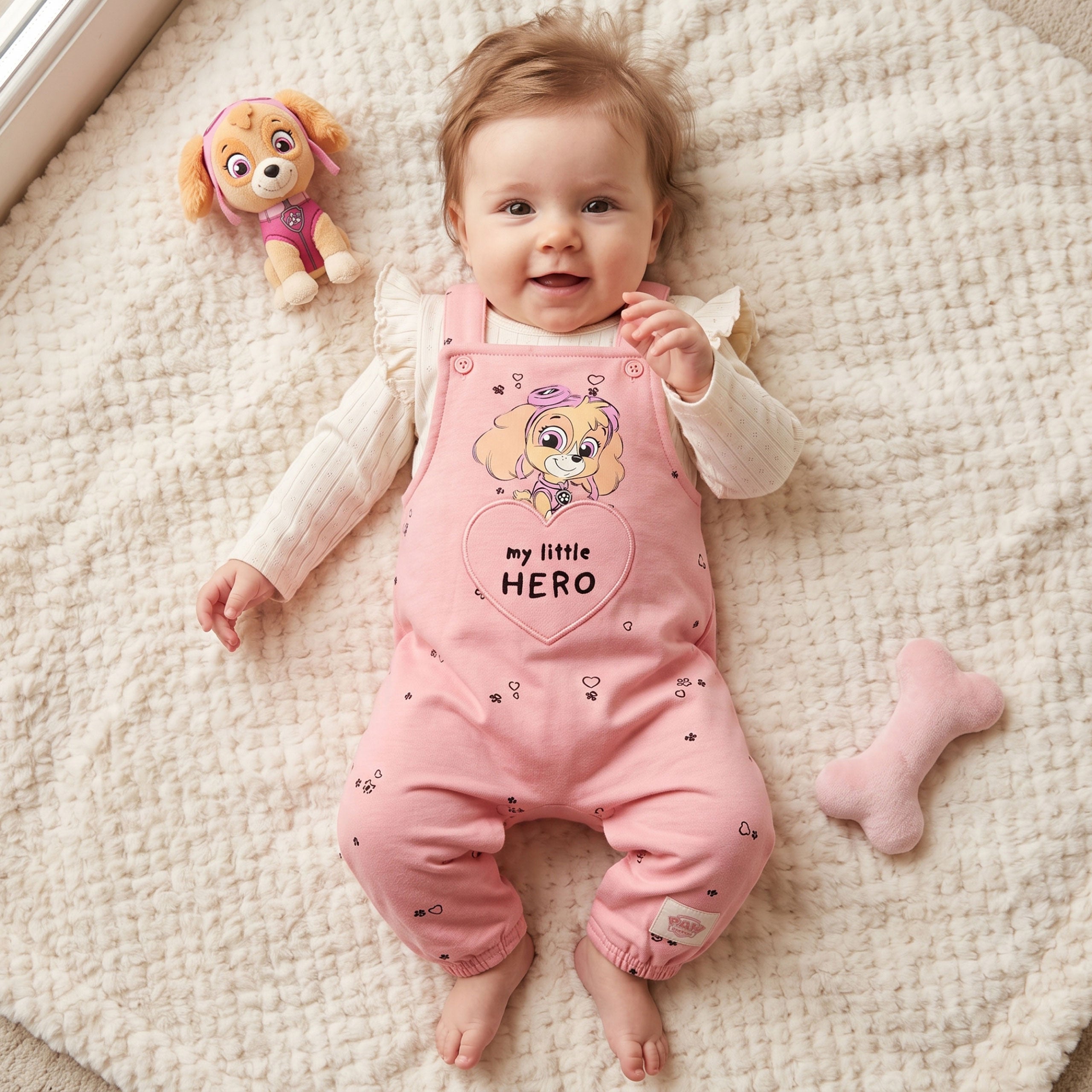 PAW Patrol Skye Dungaree Outfit Set