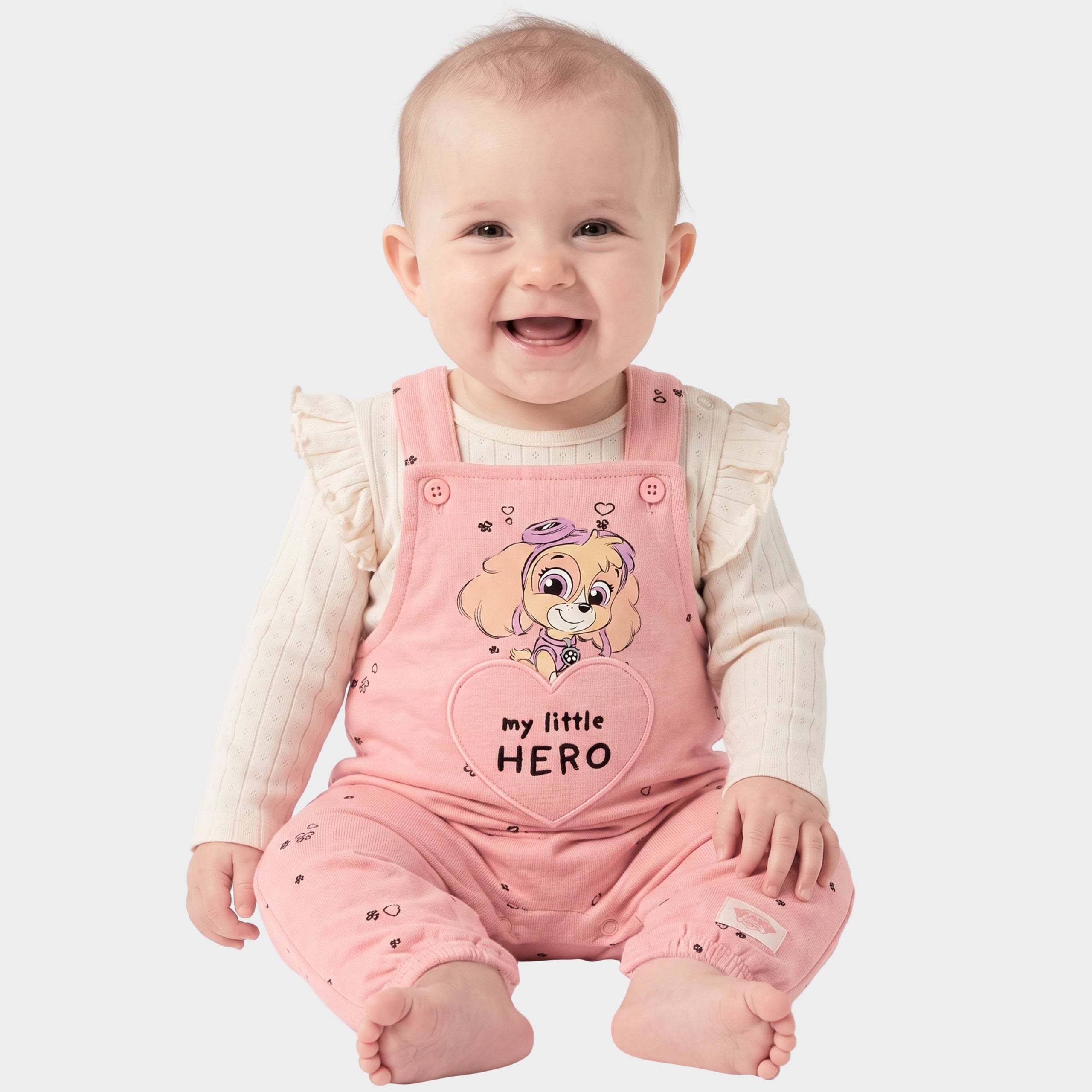 PAW Patrol Skye Dungaree Outfit Set