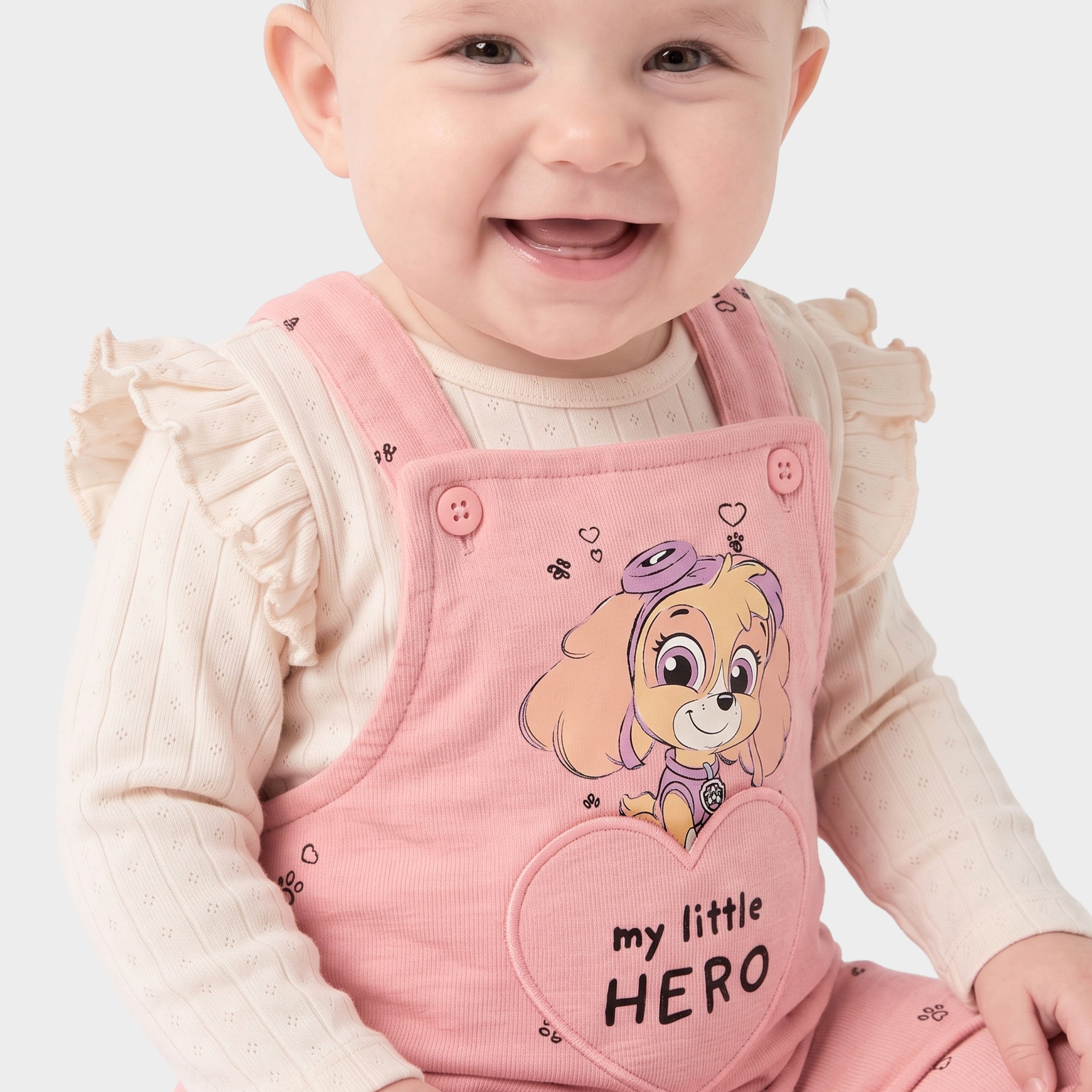 PAW Patrol Skye Dungaree Outfit Set