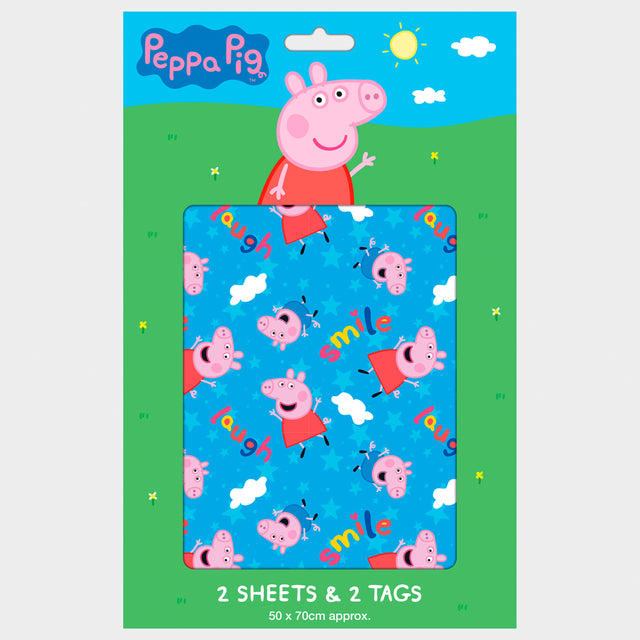 Peppa Pig Gift Wrap And Tags