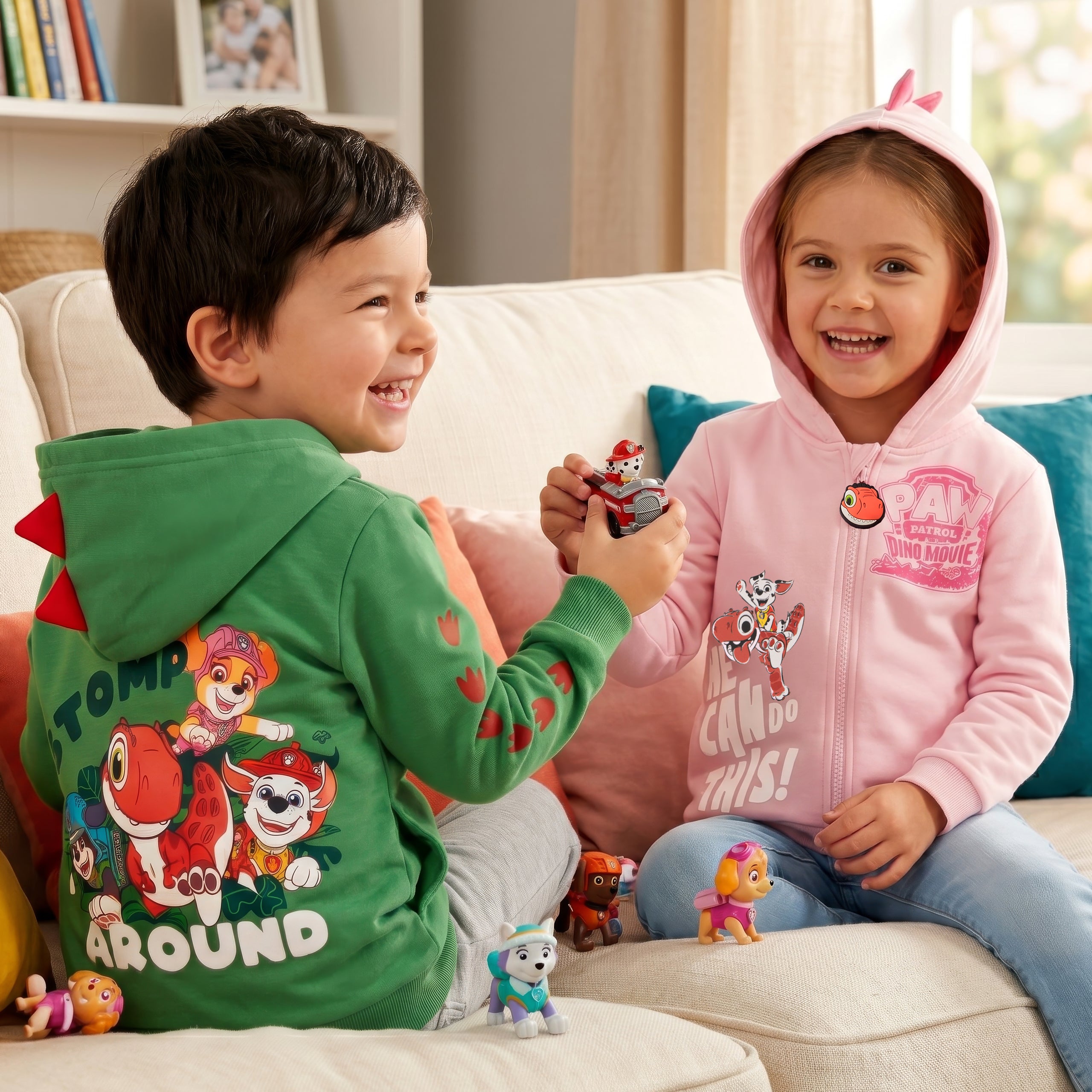 PAW Patrol Dino Movie Zip Through Hoodie