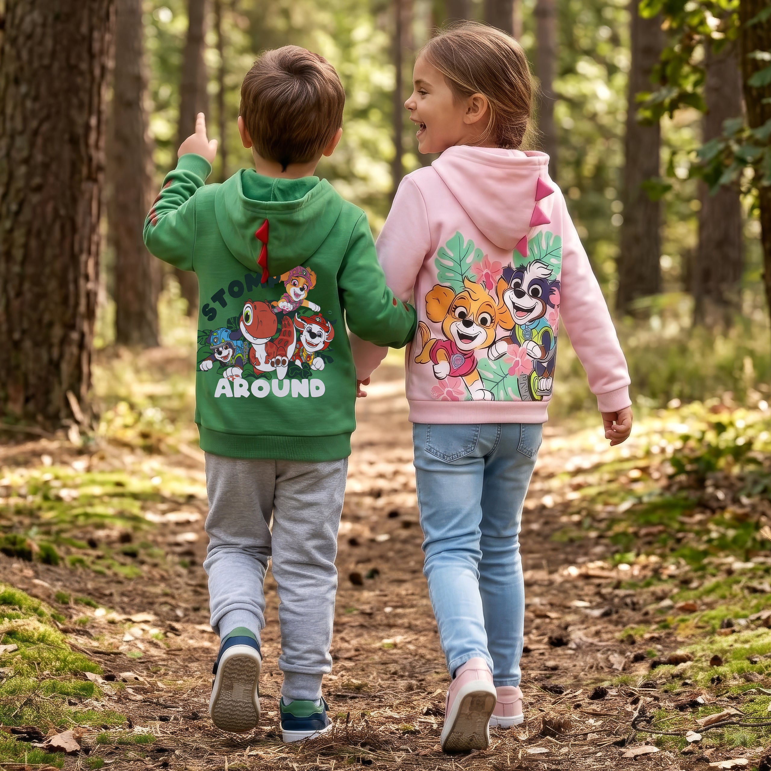 PAW Patrol Dino Movie Zip Through Hoodie