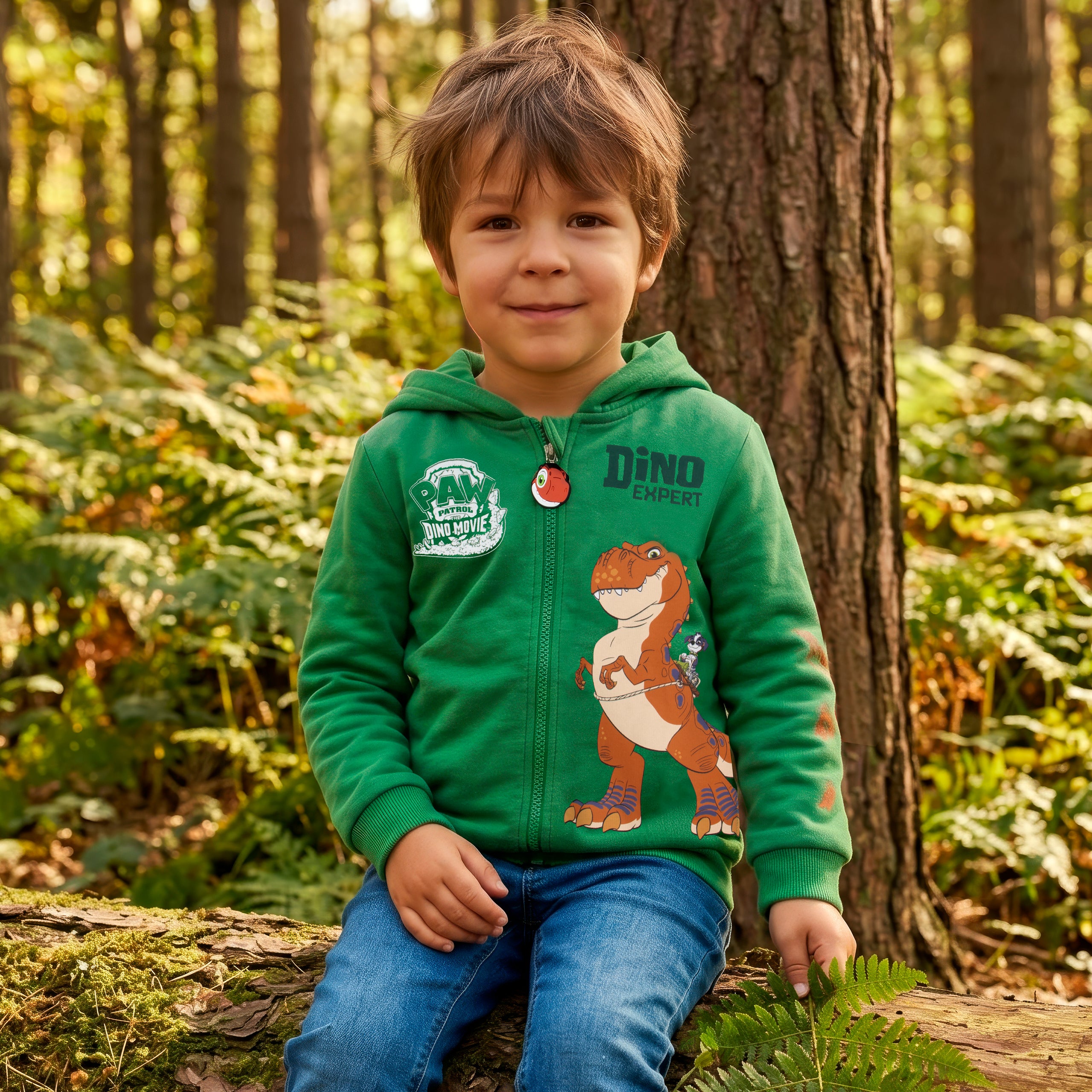 PAW Patrol Dino Movie Zip Through Hoodie