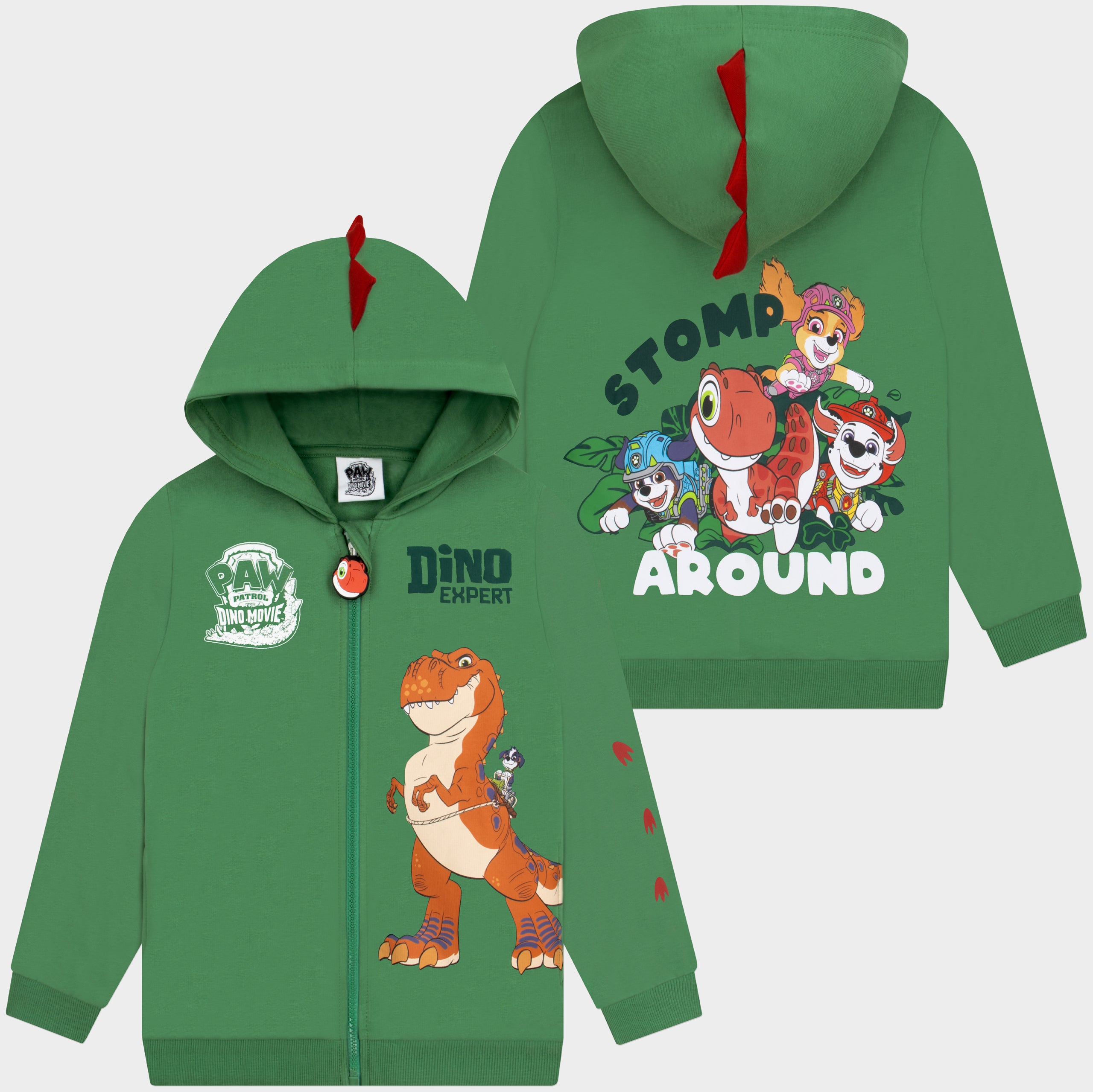 PAW Patrol Dino Movie Zip Through Hoodie