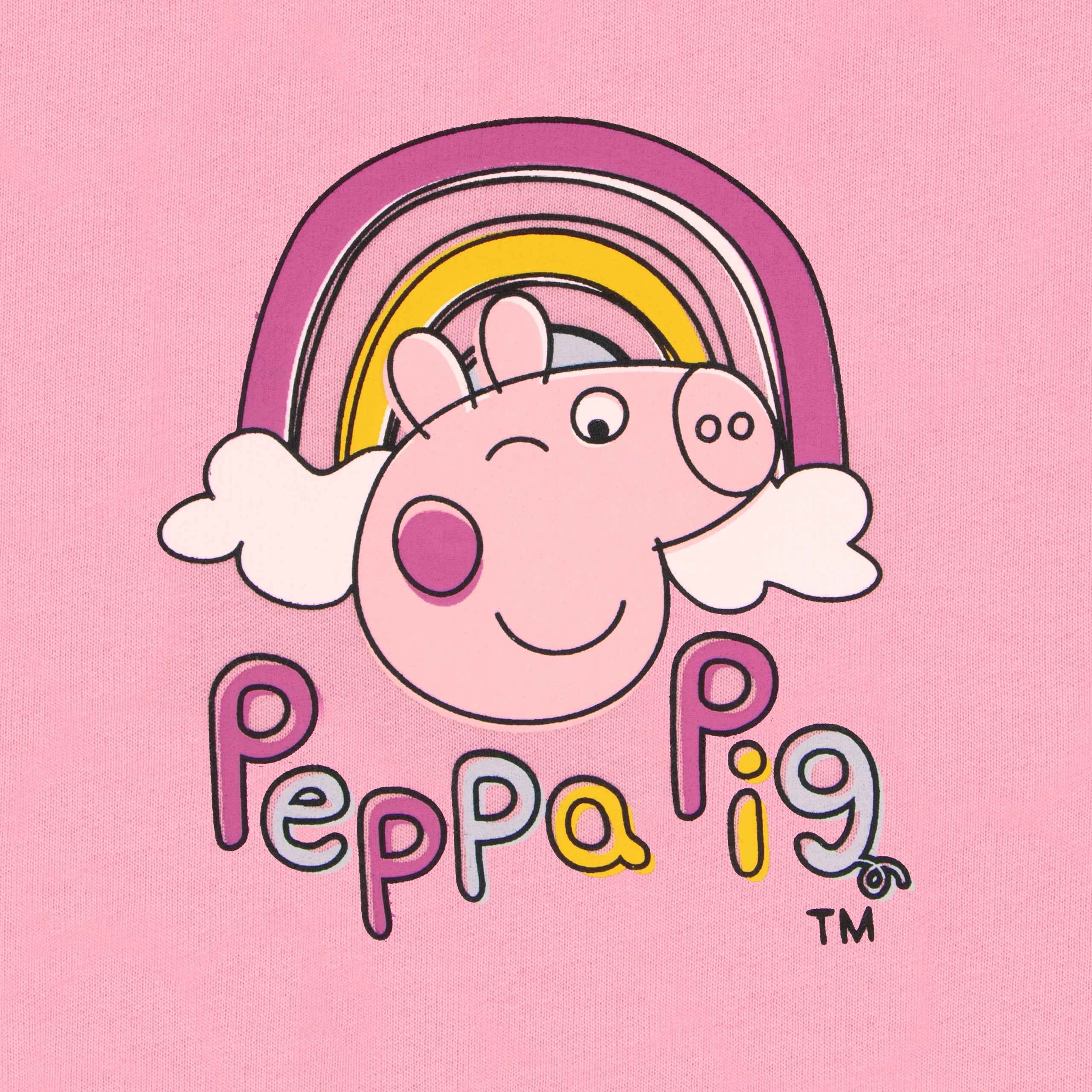 Peppa Pig Zip Hoodie | Pink Girls Hoodie | Peppa Pig Sweatshirt