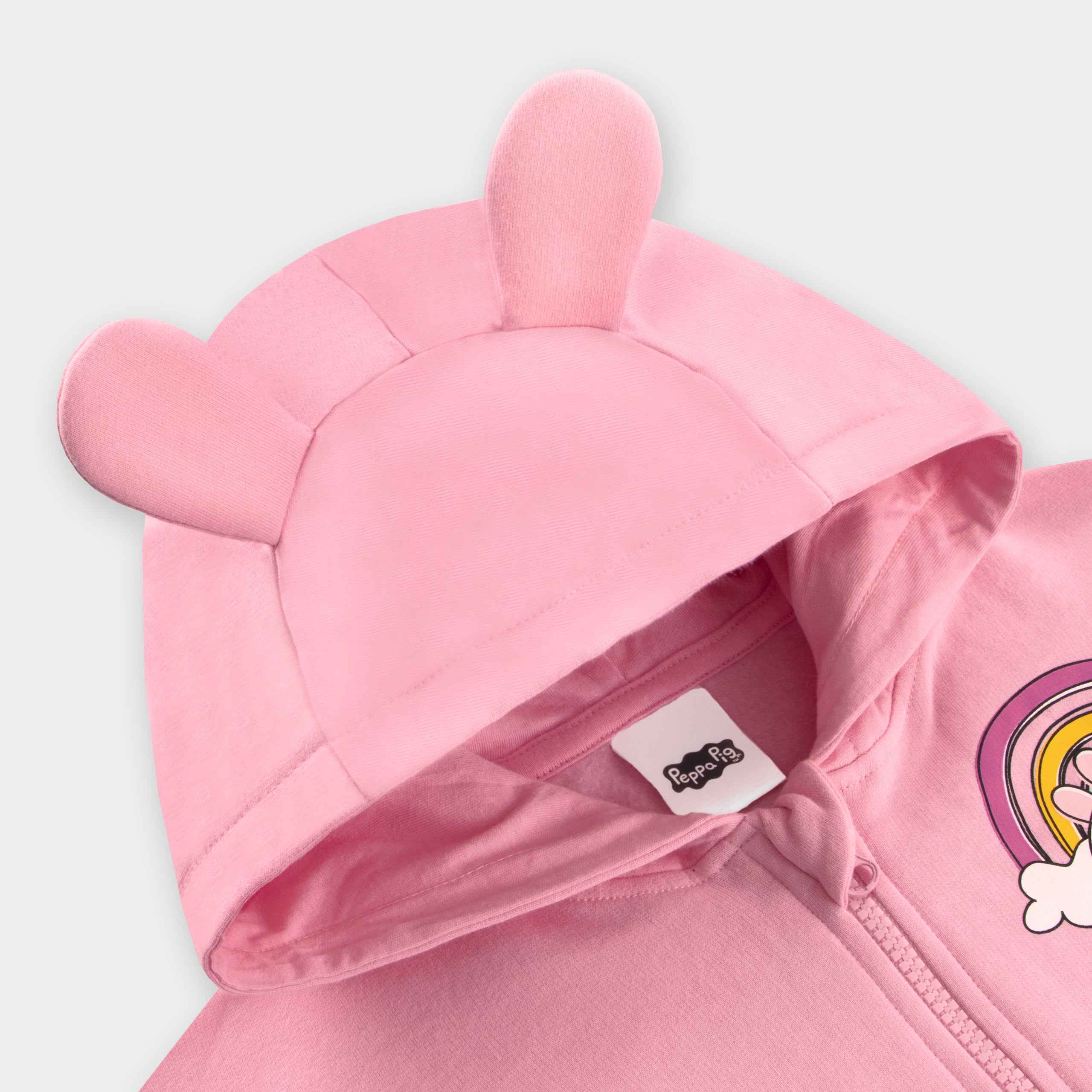 Peppa Pig Hoodie With 3D Ears