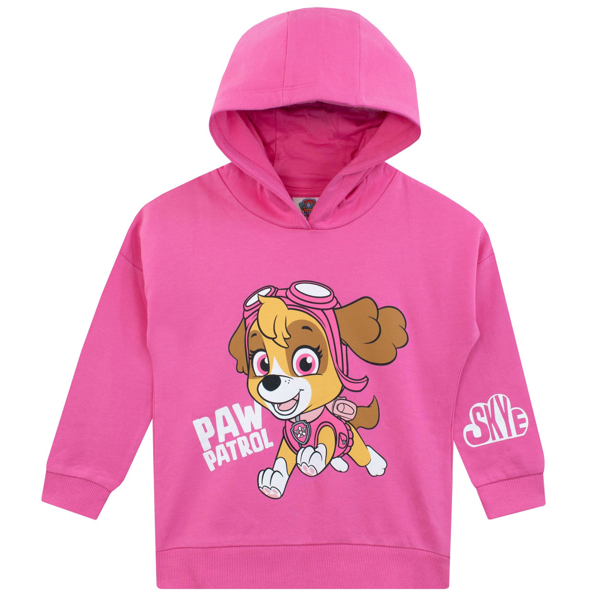 PAW Patrol Skye Girls Hoodie Leggings Set 100% Cotton Pink