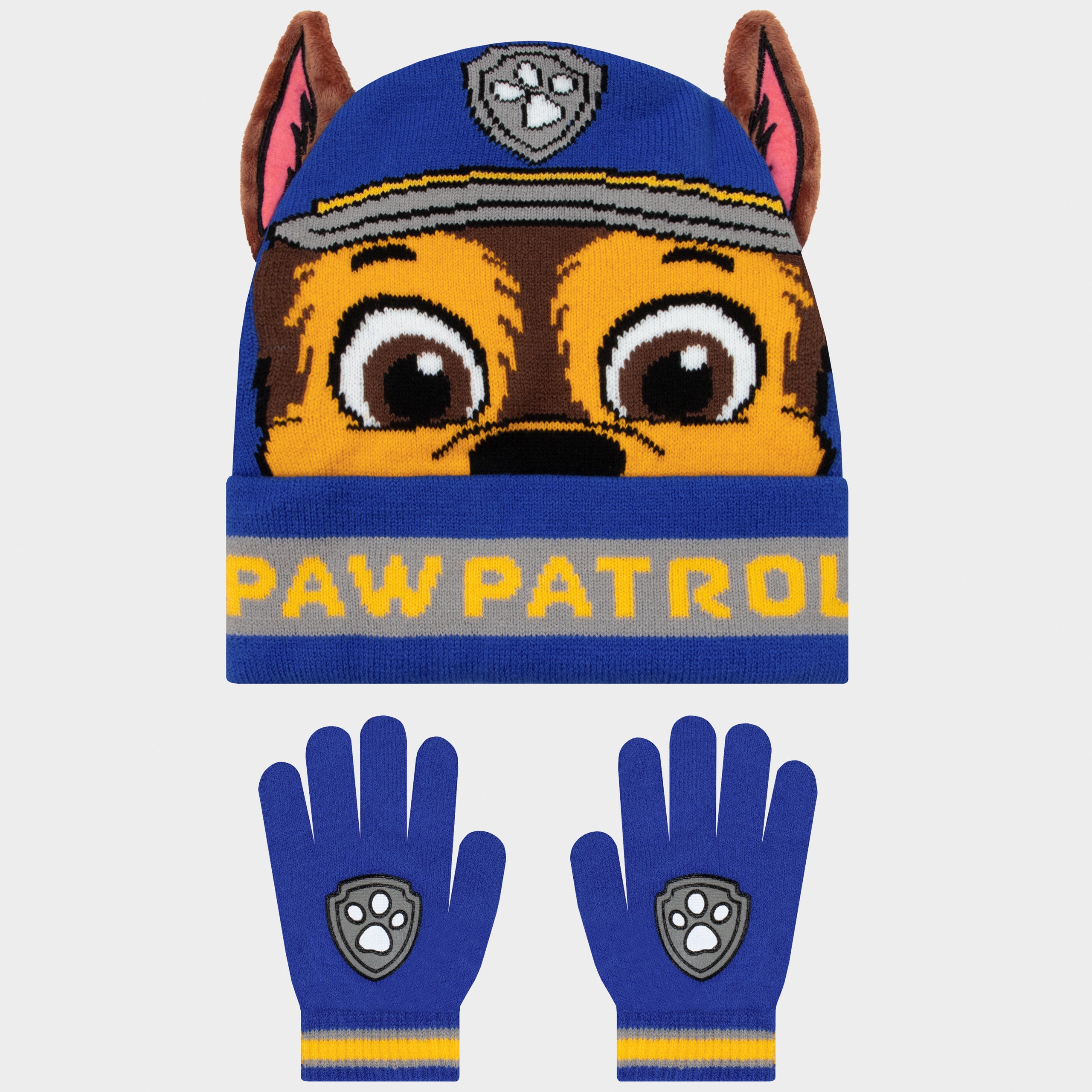 PAW Patrol Chase Hat and Glove Winter Set
