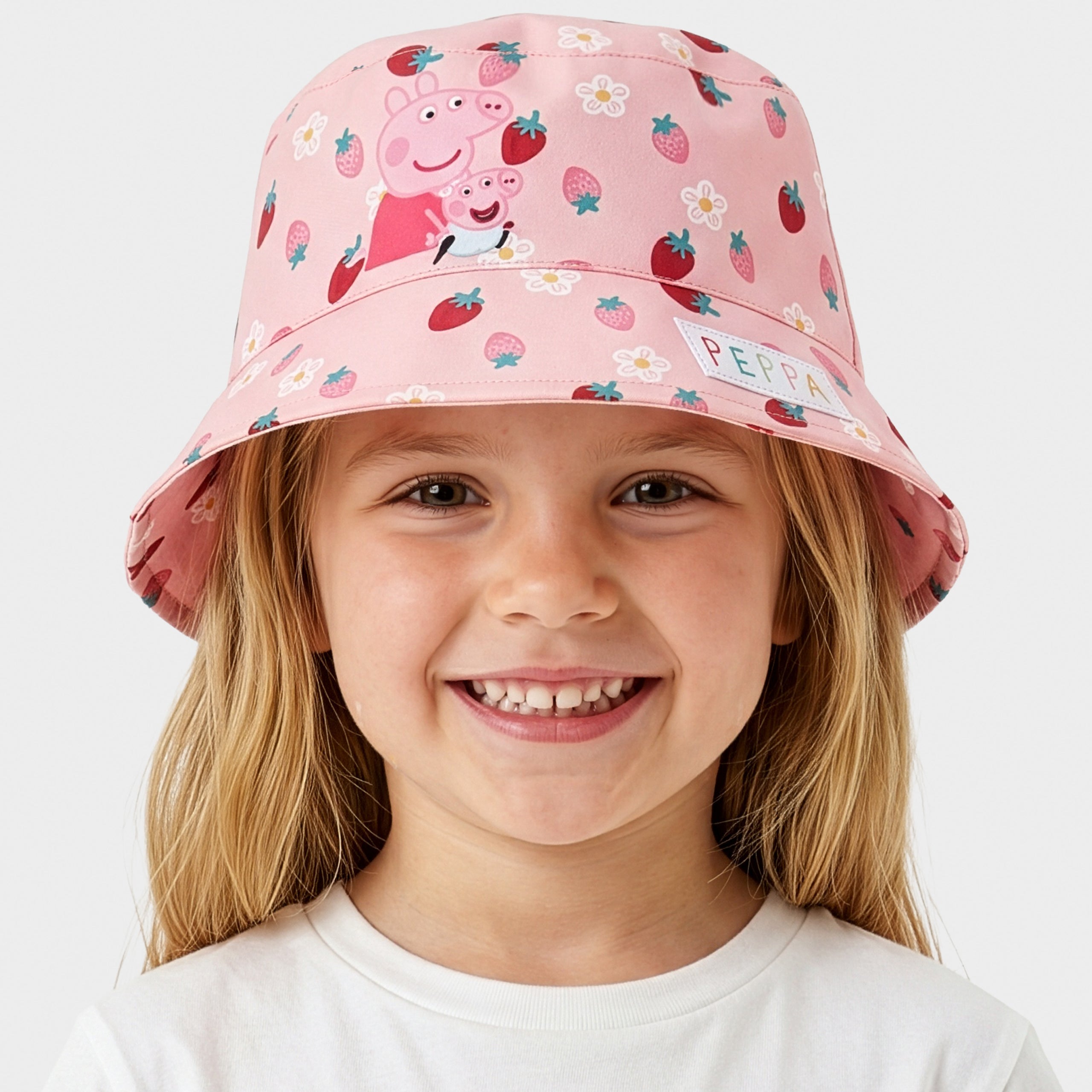 Peppa Pig And Evie Strawberries Bucket Hat