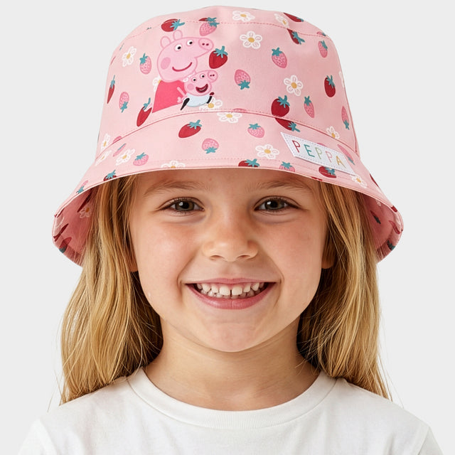 Peppa Pig And Evie Strawberries Bucket Hat