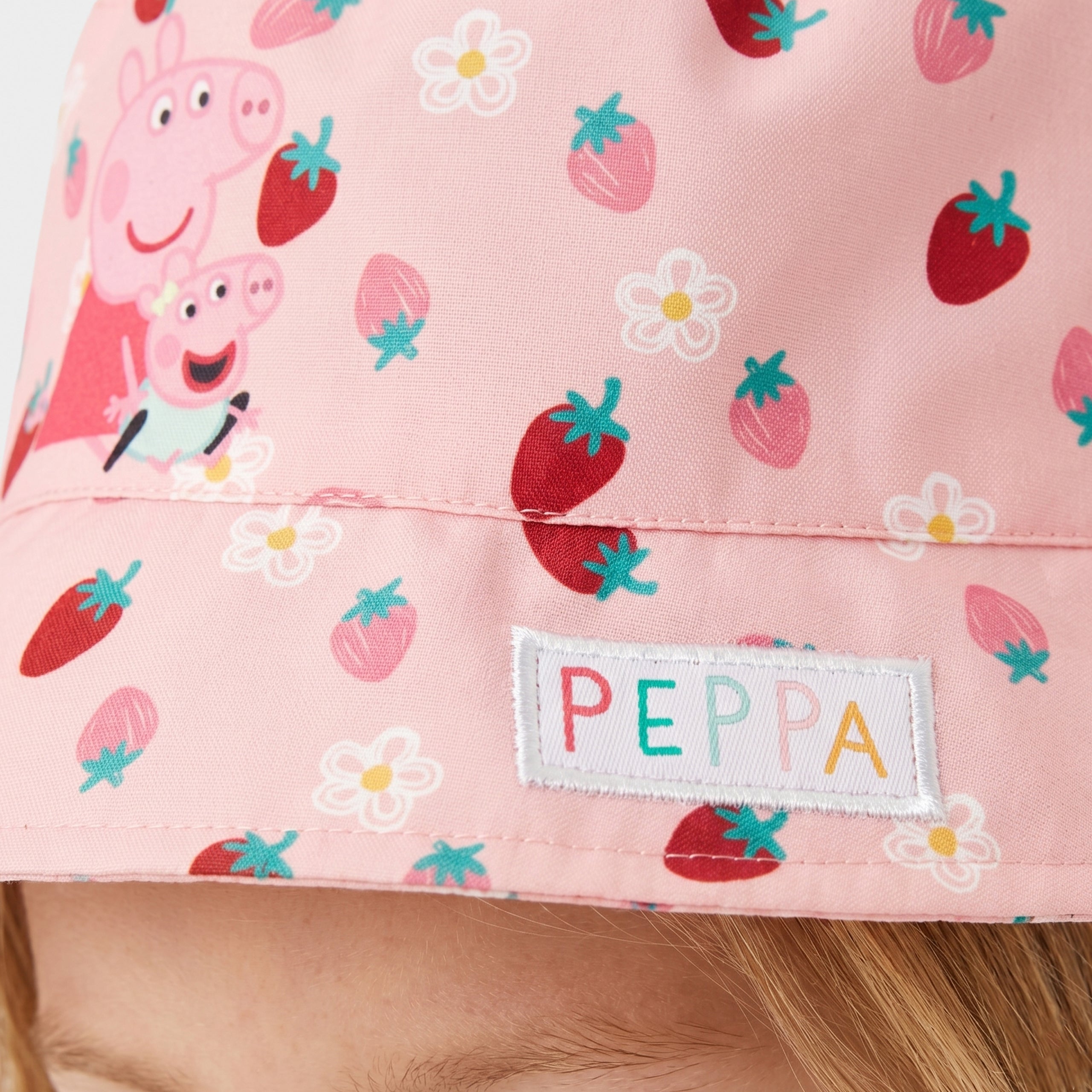 Peppa Pig And Evie Strawberries Bucket Hat