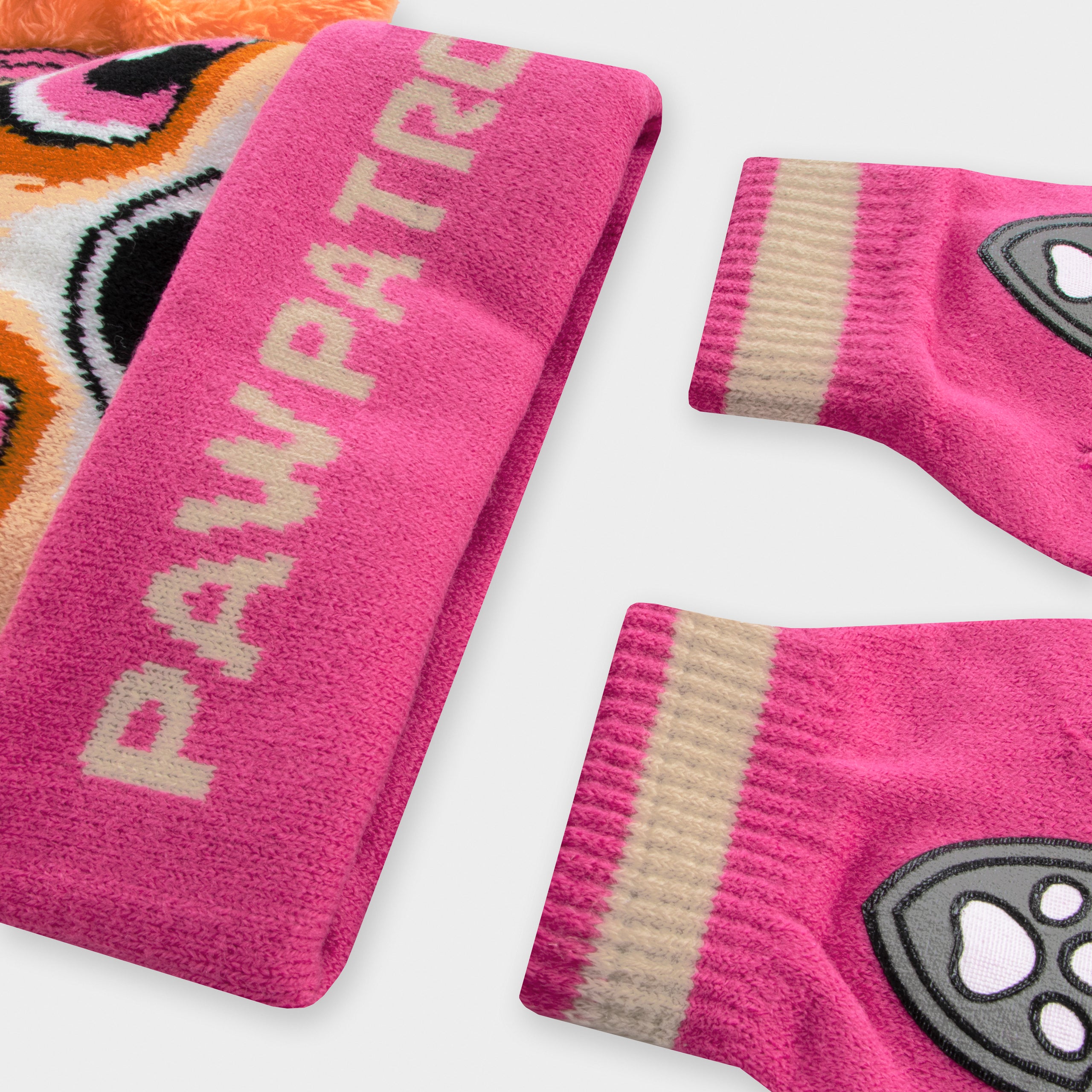 Paw Patrol Skye Hat and Gloves Winter Set