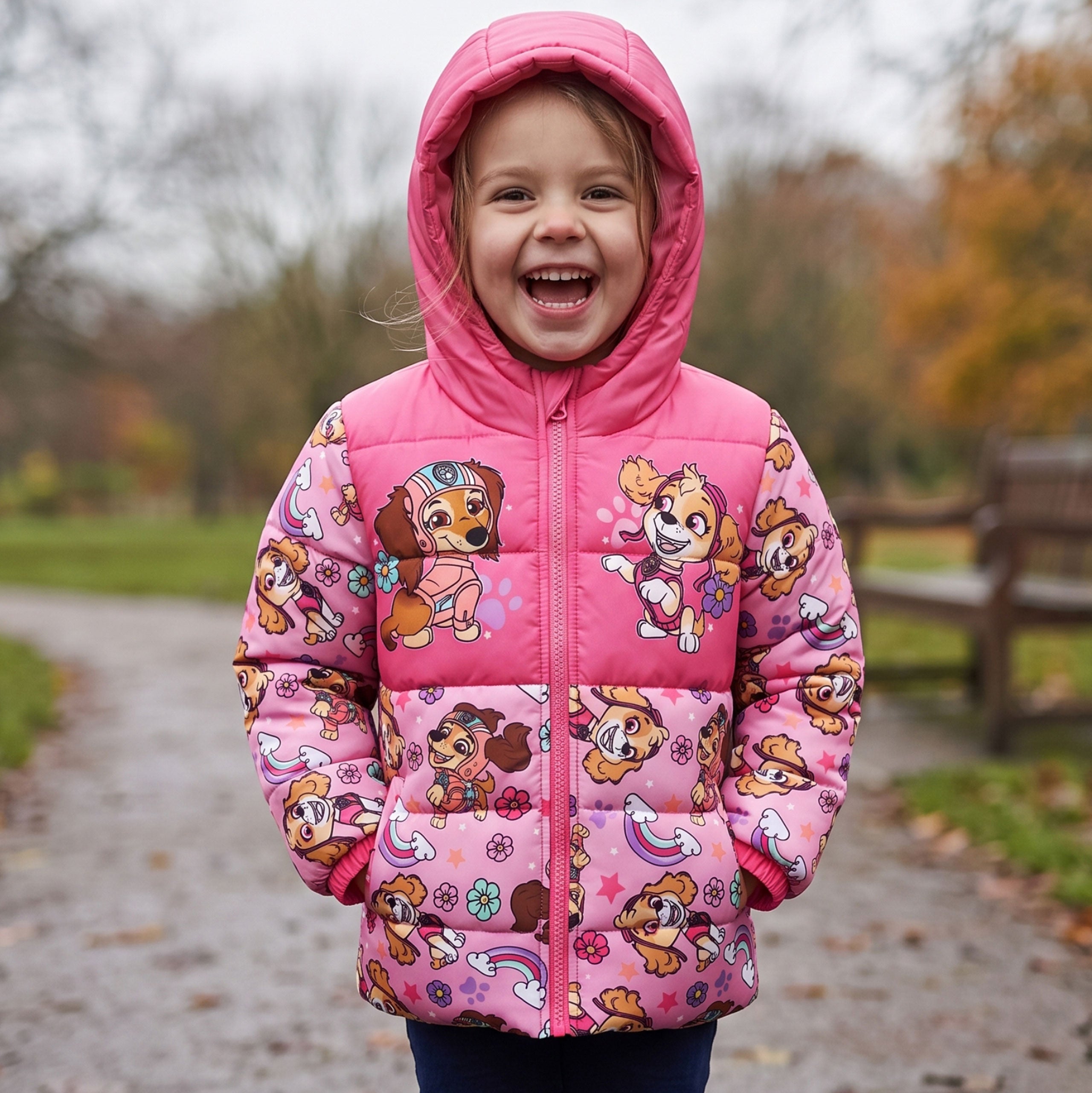 Paw Patrol Skye Padded Puffer Jacket