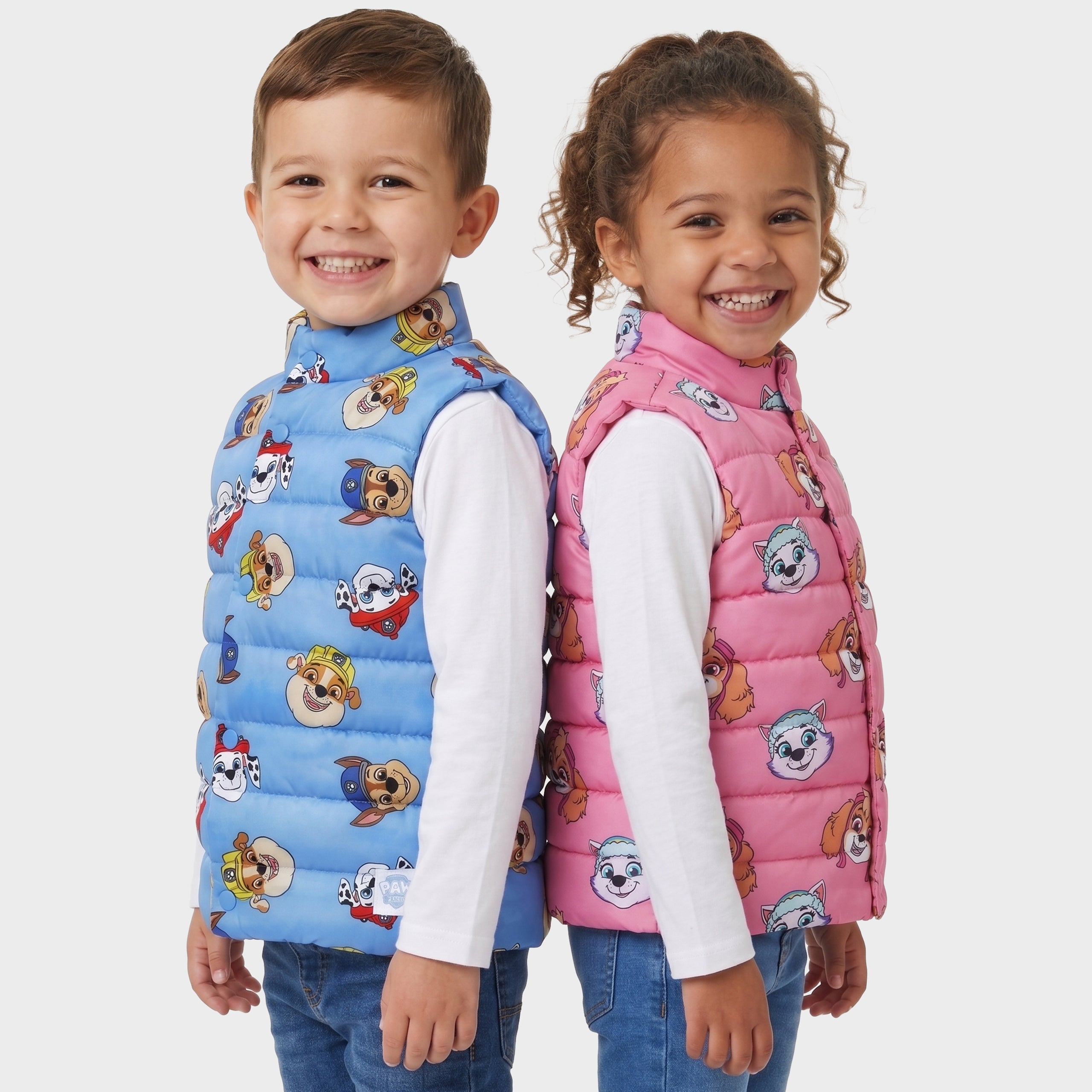 Paw Patrol Skye & Everest Padded Gilet