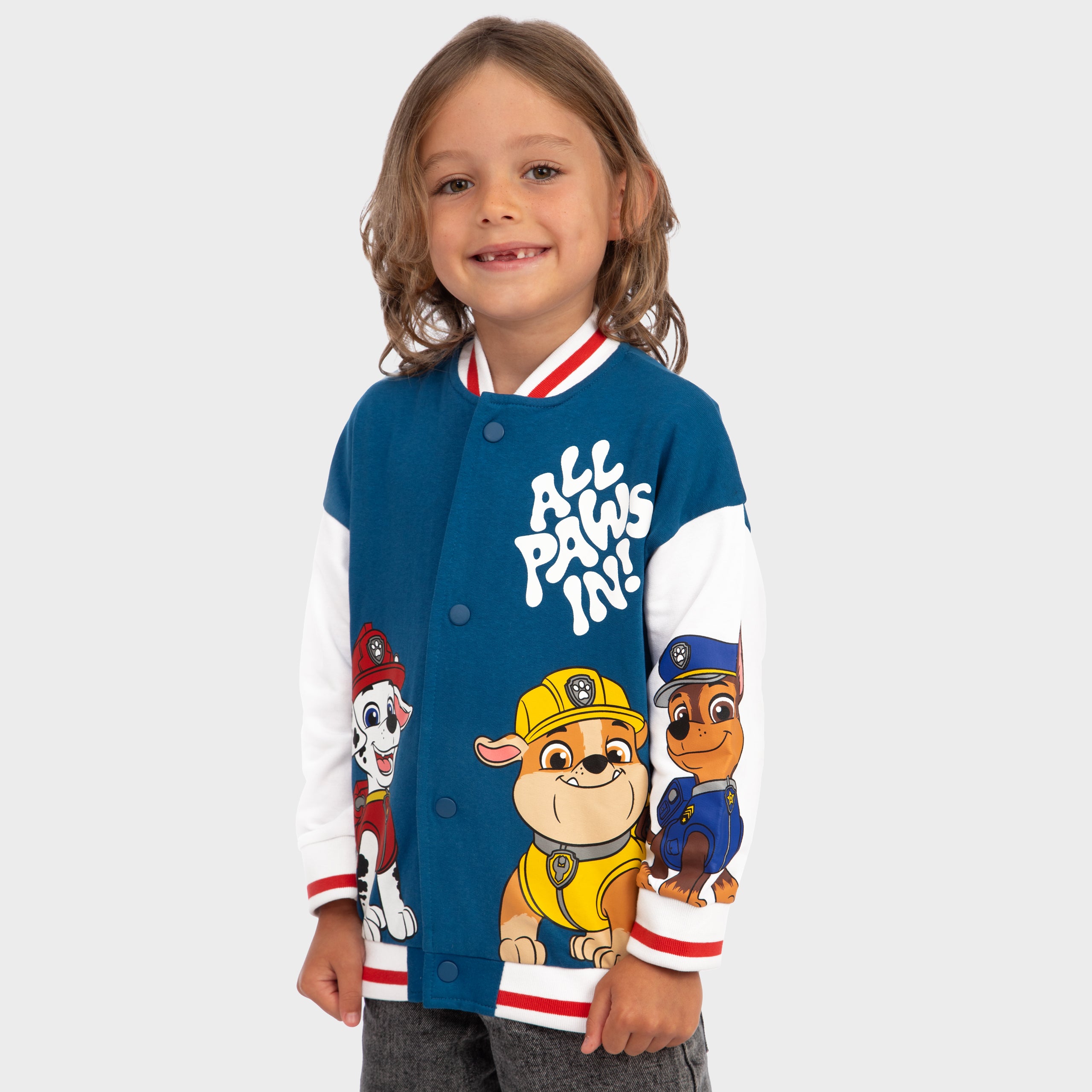 PAW Patrol Varsity Jacket - Chase, Rubble And Marshall