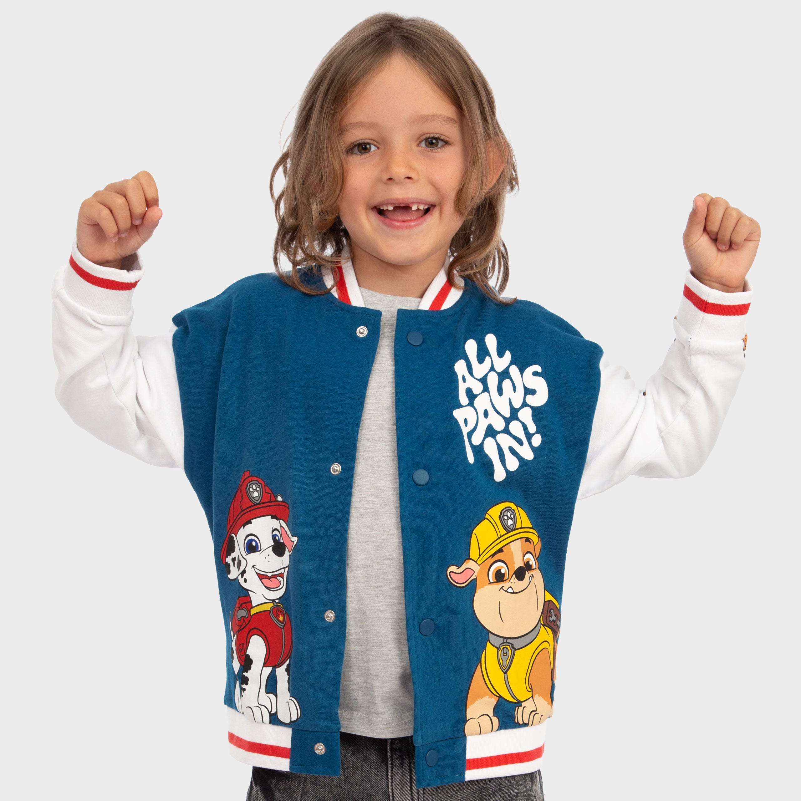 PAW Patrol Varsity Jacket - Chase, Rubble And Marshall