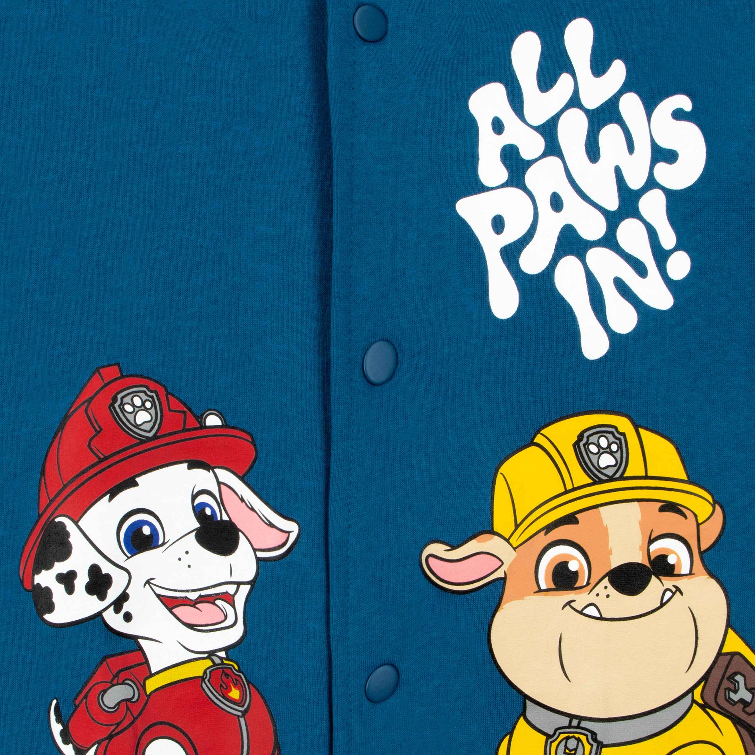 PAW Patrol Varsity Jacket - Chase, Rubble And Marshall